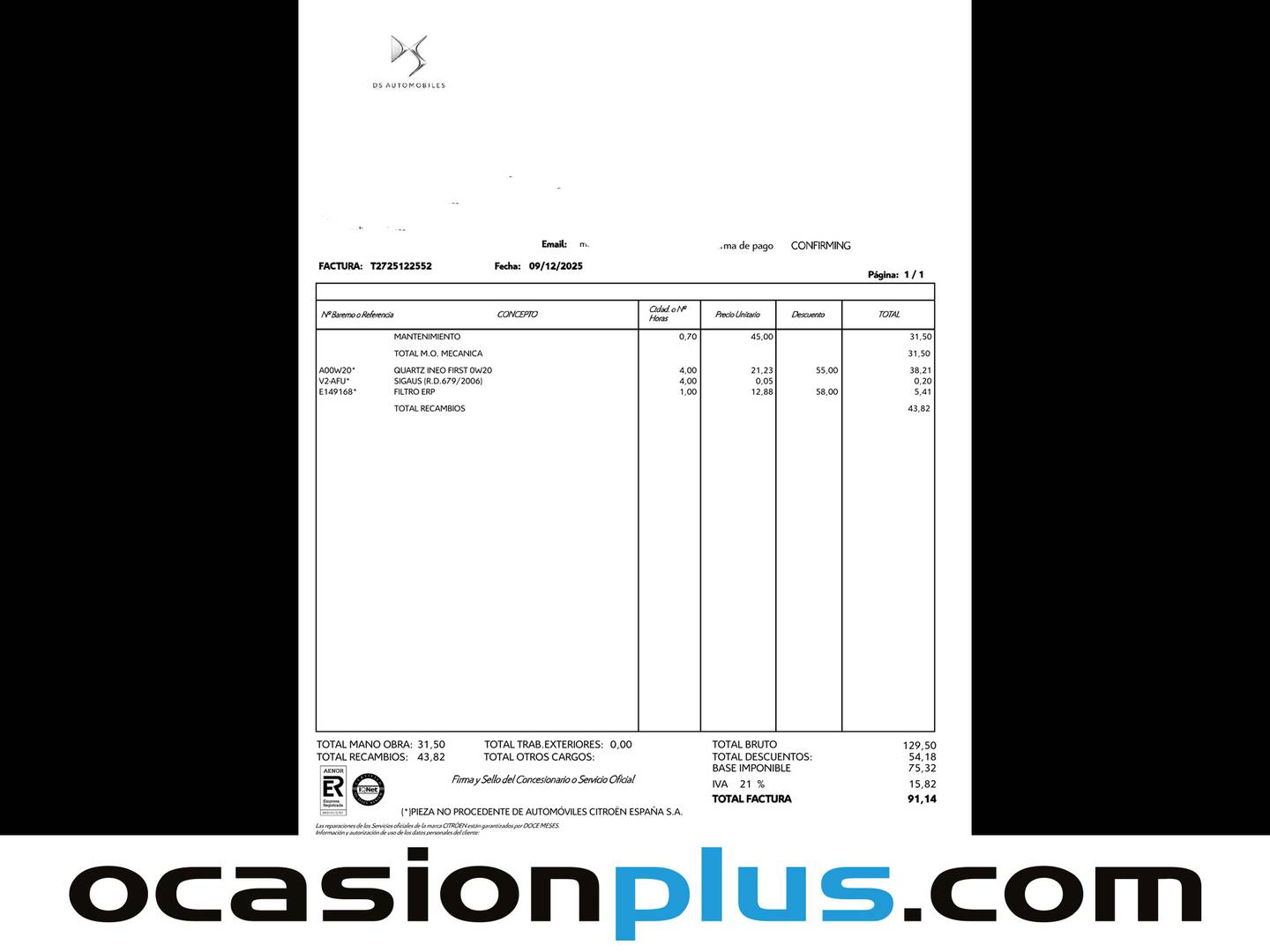 Foto del mantenimiento del KIA Ceed KIA Ceed 1.0 MHEV Drive DCT (120 CV)