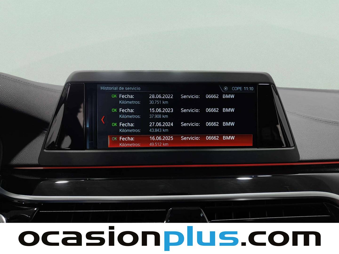 Foto del mantenimiento del BMW Serie 5 BMW Serie 5 530e iPerformance (252 CV)