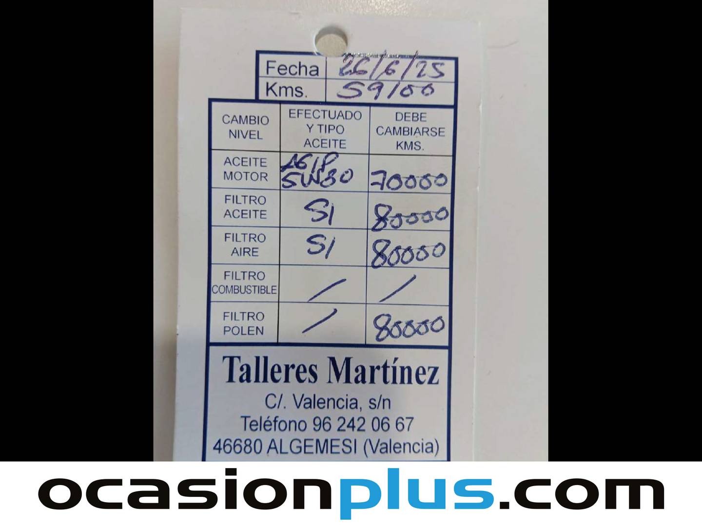 Foto del mantenimiento del Ford Mondeo Ford Mondeo 2.0 Híbrido HEV Titanium Auto (187 CV)