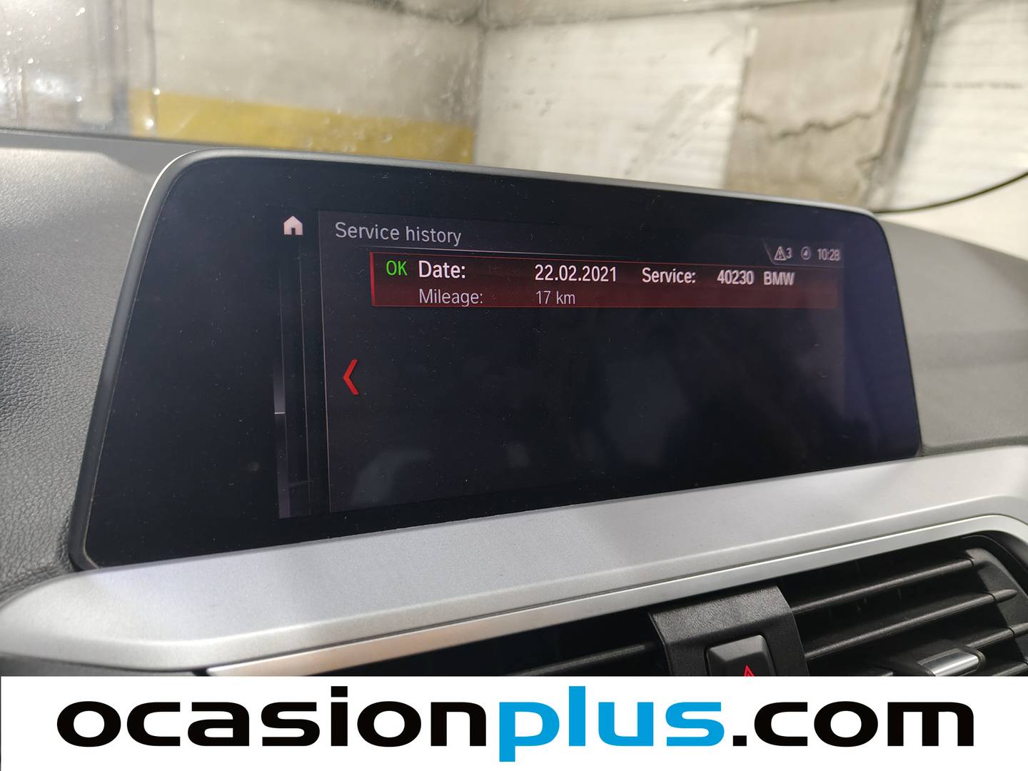Foto del mantenimiento del BMW X3 BMW X3 sDrive18d (150 CV)