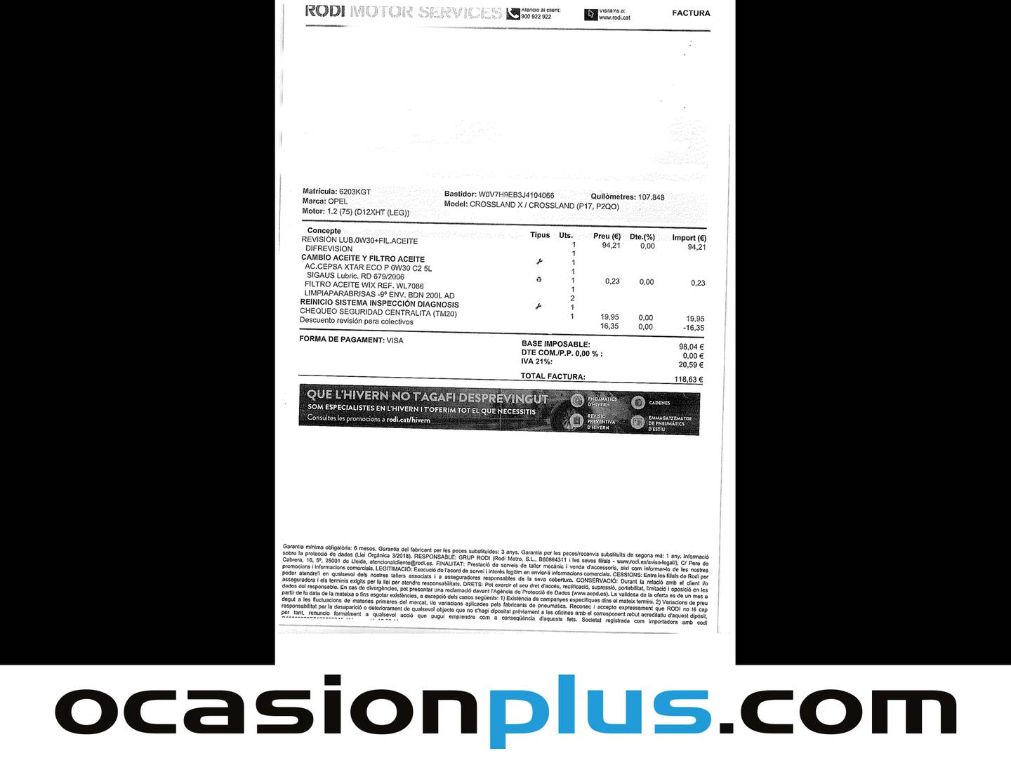 Foto Opel Crossland X Opel Crossland X 1.2 Turbo S&S Excellence (130 CV)