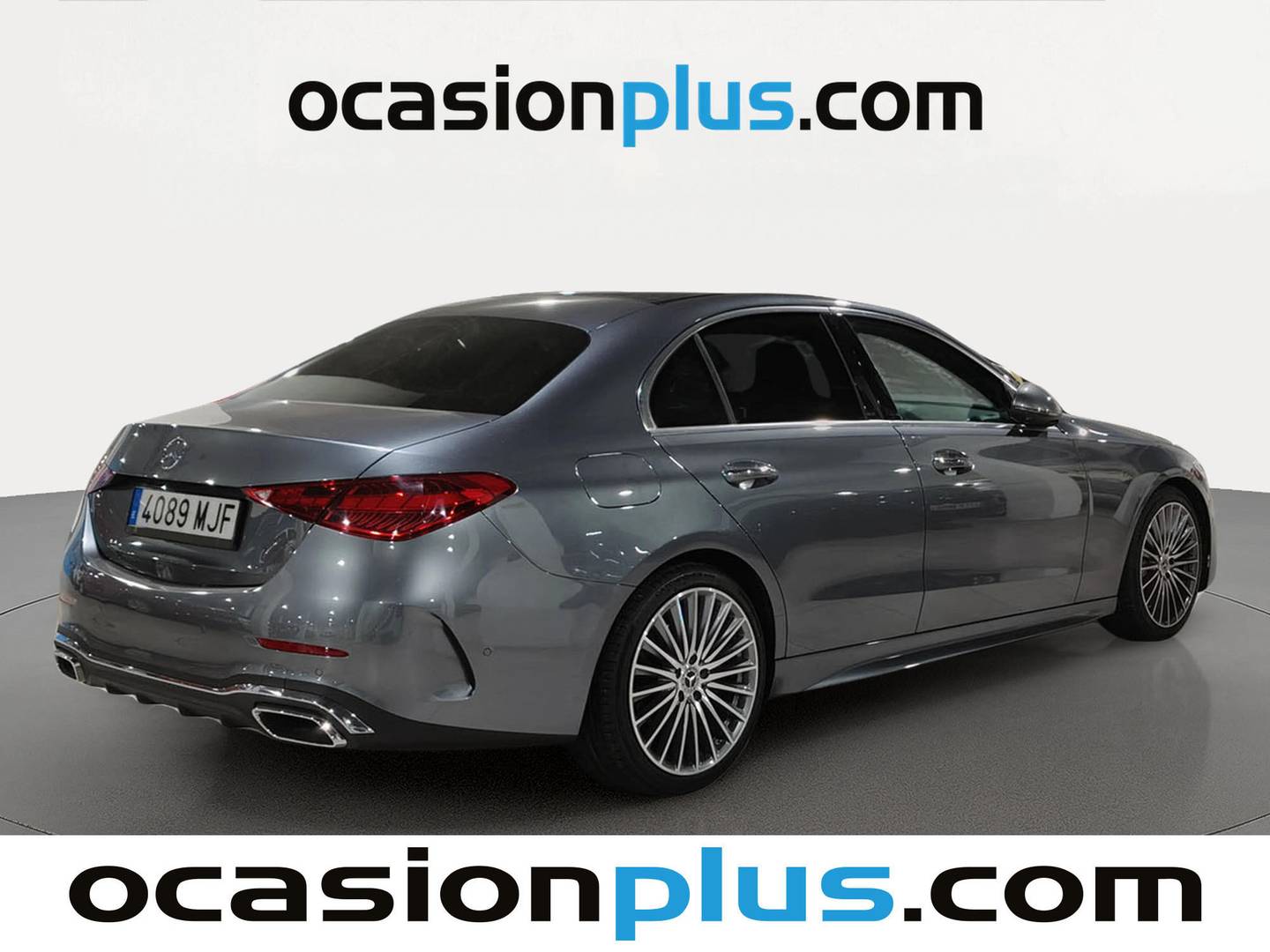 Foto trasera Mercedes Clase C Mercedes Clase C 200 d (163 CV) Pack AMG izquierda