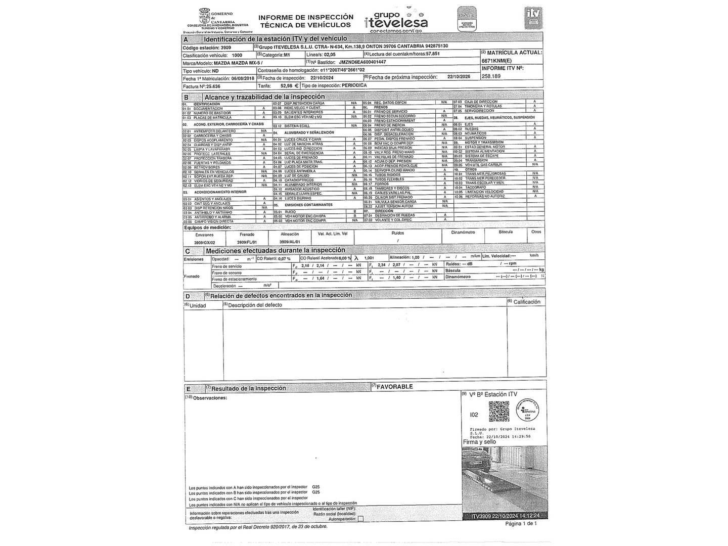 Mazda MX-5 Mazda MX-5 1.5 Zenith Nappa Safety RF (132 CV) de segunda mano
