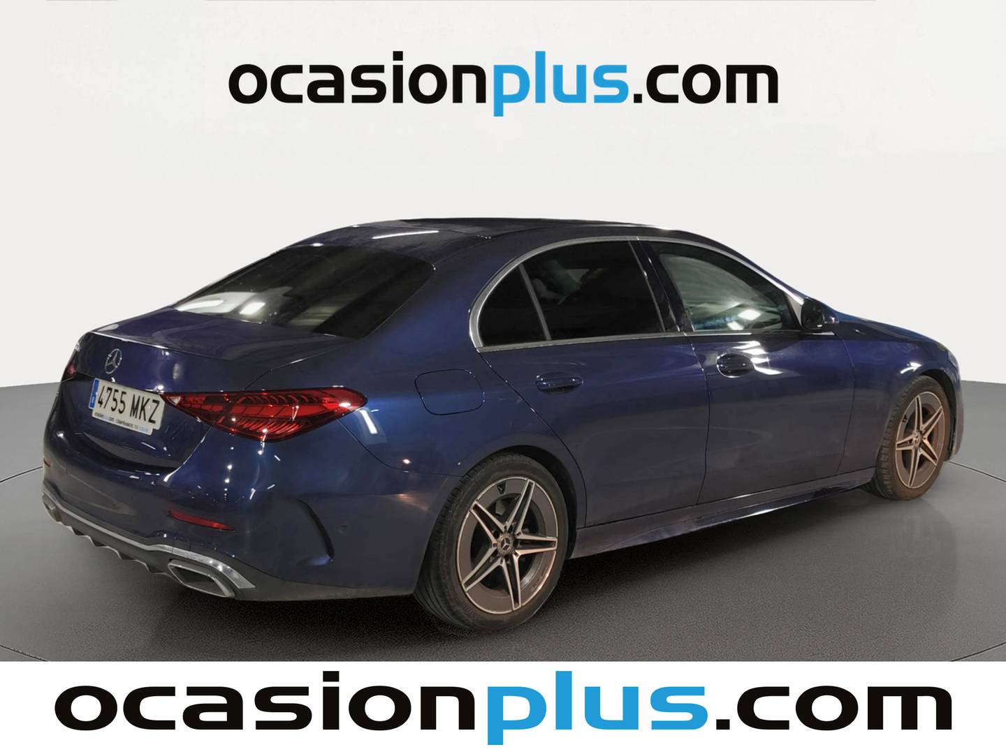Foto trasera Mercedes Clase C Mercedes Clase C 200 d (163 CV) Pack AMG derecha