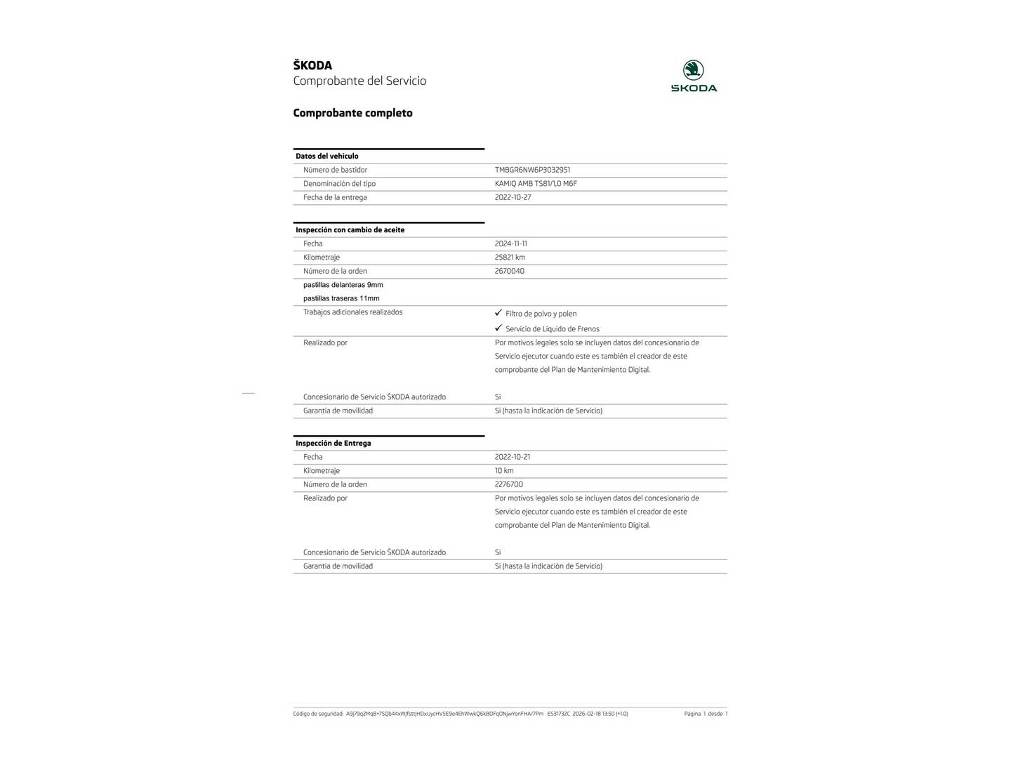 Foto Skoda Kamiq Skoda Kamiq 1.0 TSI Ambition (110 CV)