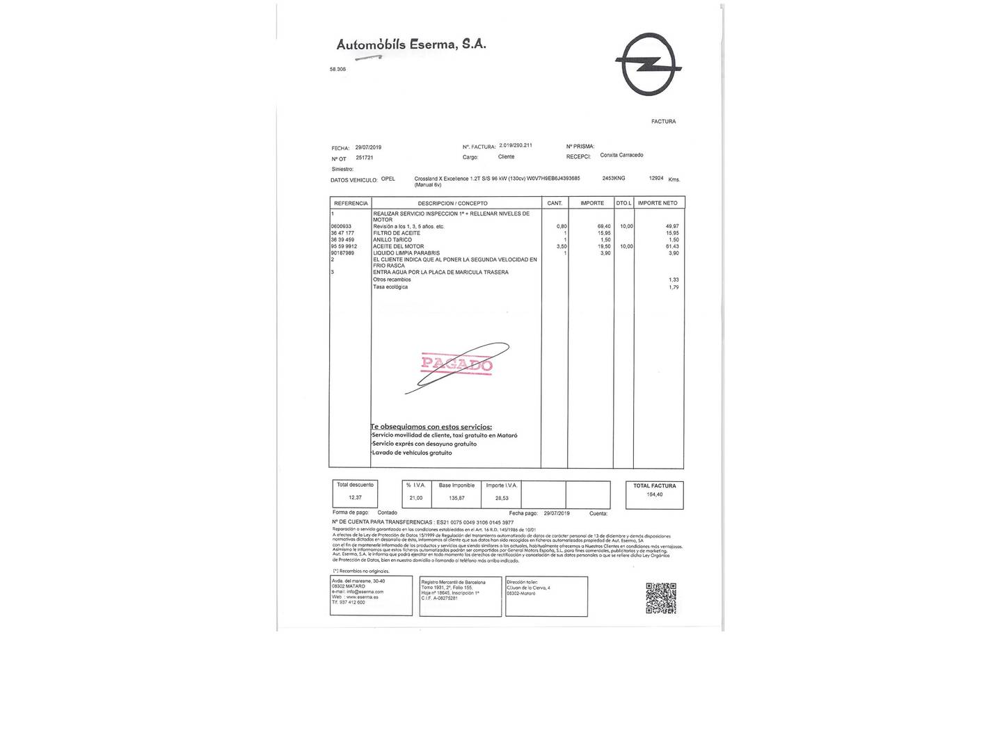 Foto Opel Crossland X Opel Crossland X 1.2 Turbo Innovation  (130 CV)