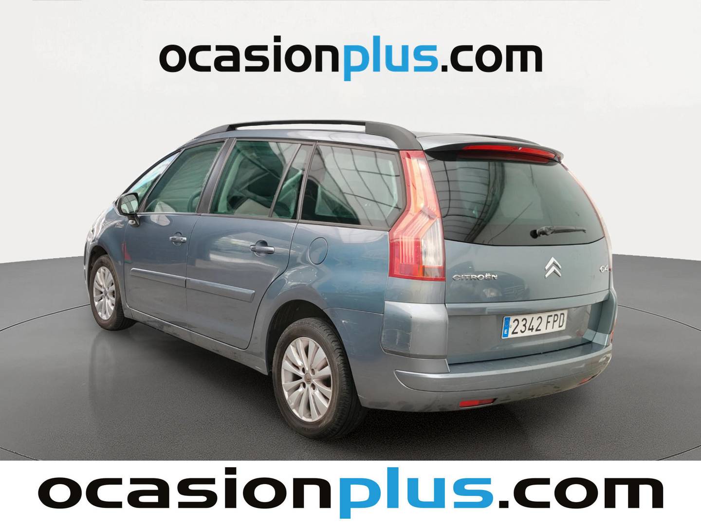 Foto trasera Citroën C4 Picasso Citroen C4 Picasso 1.6 HDI Exclusive CMP (110 CV) 7 Plazas izquierda