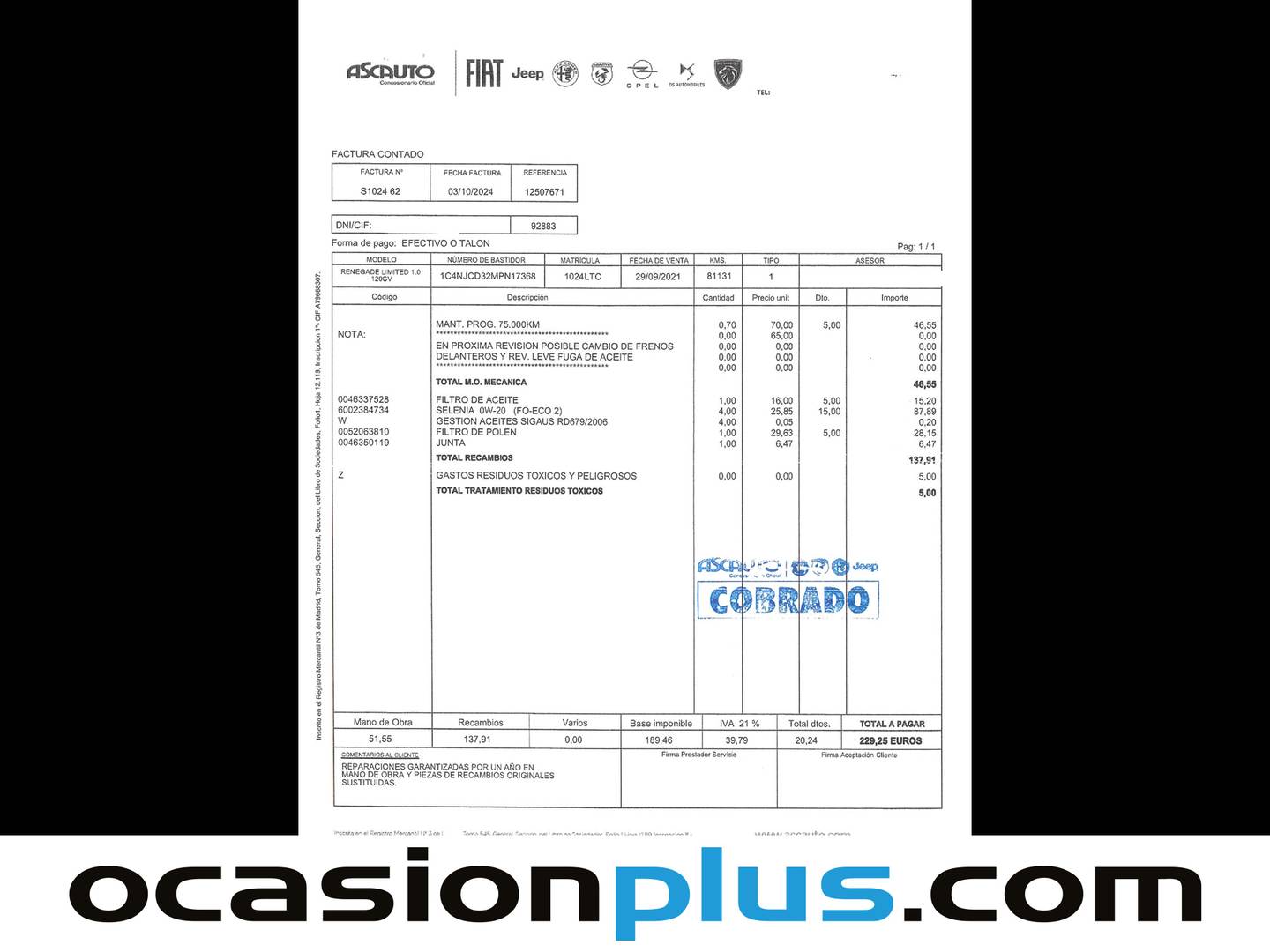 Foto Jeep Renegade Jeep Renegade 1.0G Limited 4x2 (120 CV)