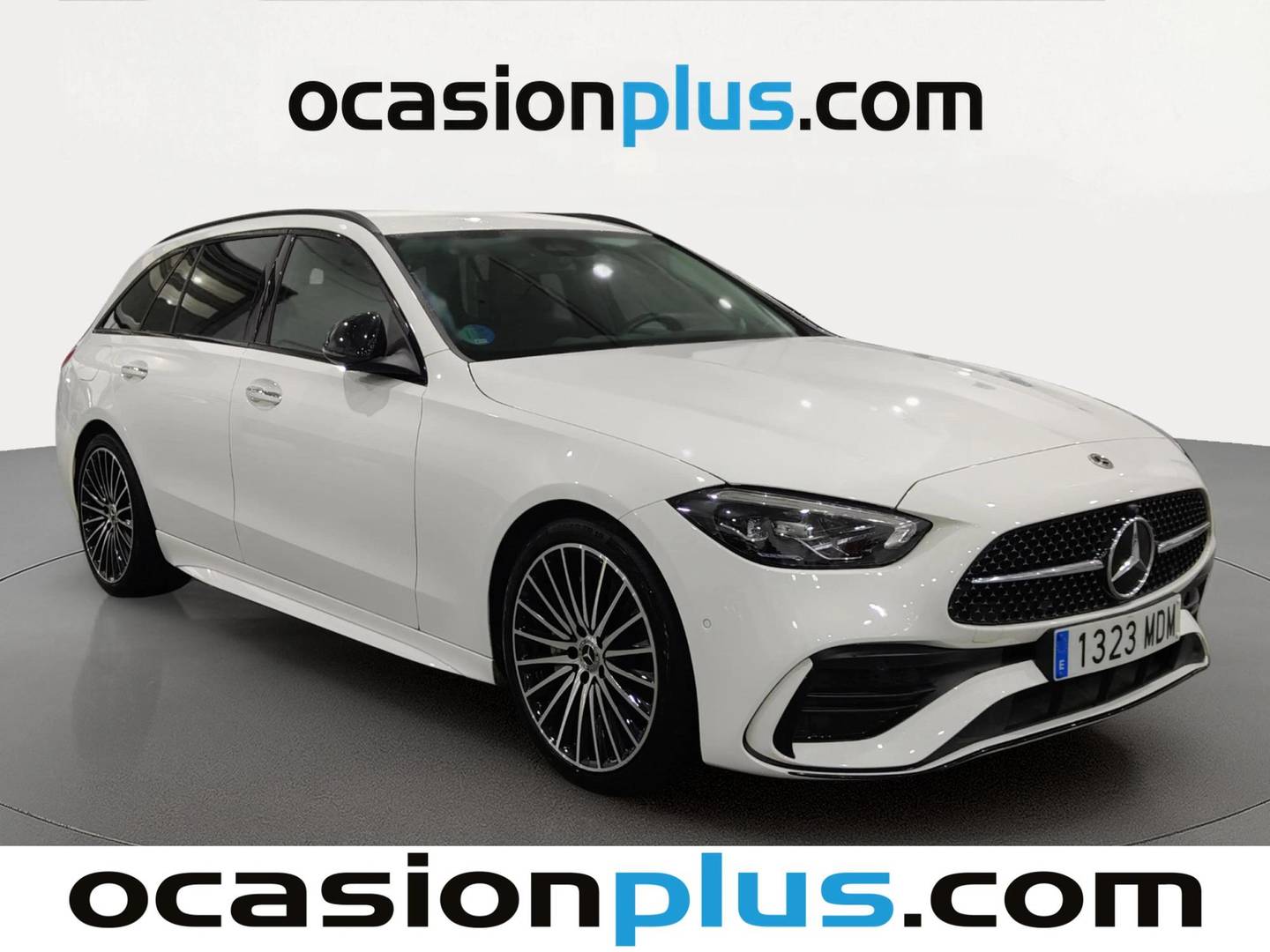 Foto delantera Mercedes Clase C Mercedes Clase C Estate 220 d (200 CV) Pack AMG derecha