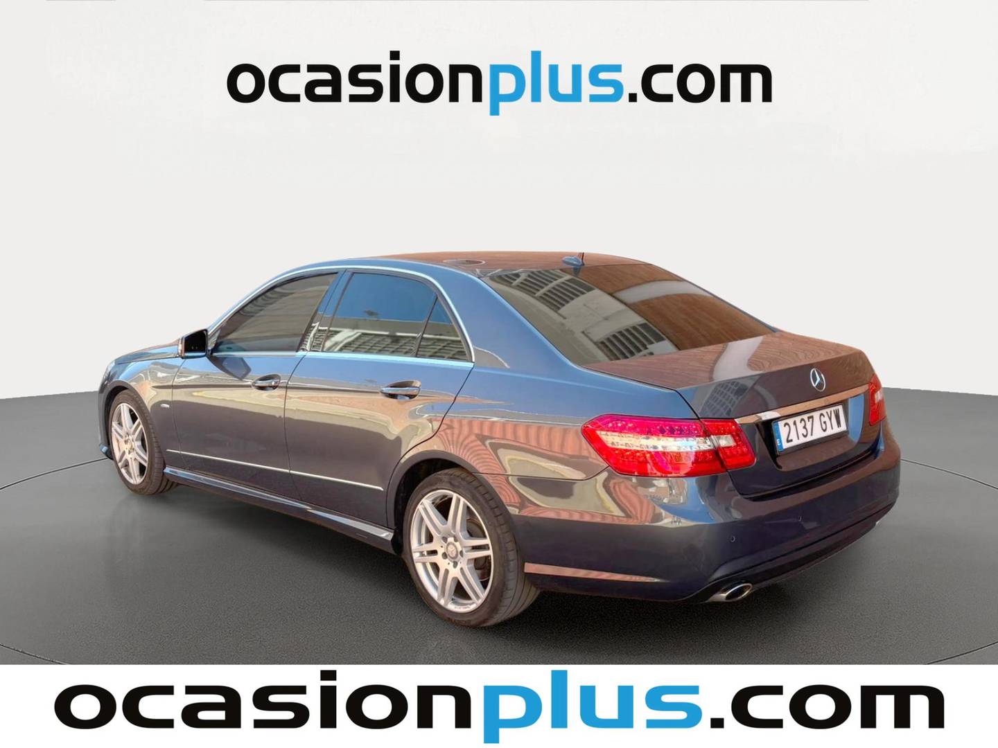 Foto trasera Mercedes Clase E Mercedes Clase E E 220 CDI Blue Efficiency Avantgarde (170 CV) Pack AMG izquierda