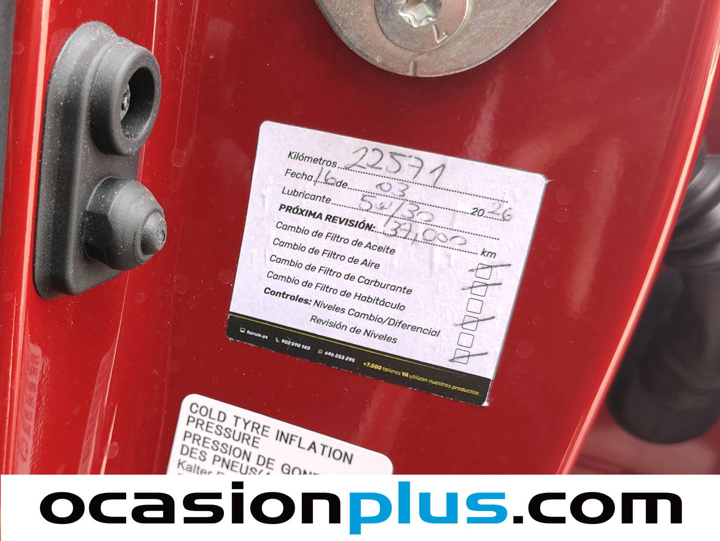 Foto del mantenimiento del Mitsubishi Eclipse Cross Mitsubishi Eclipse Cross 2.4 PHEV Kaiteki 4WD Auto (188 CV)