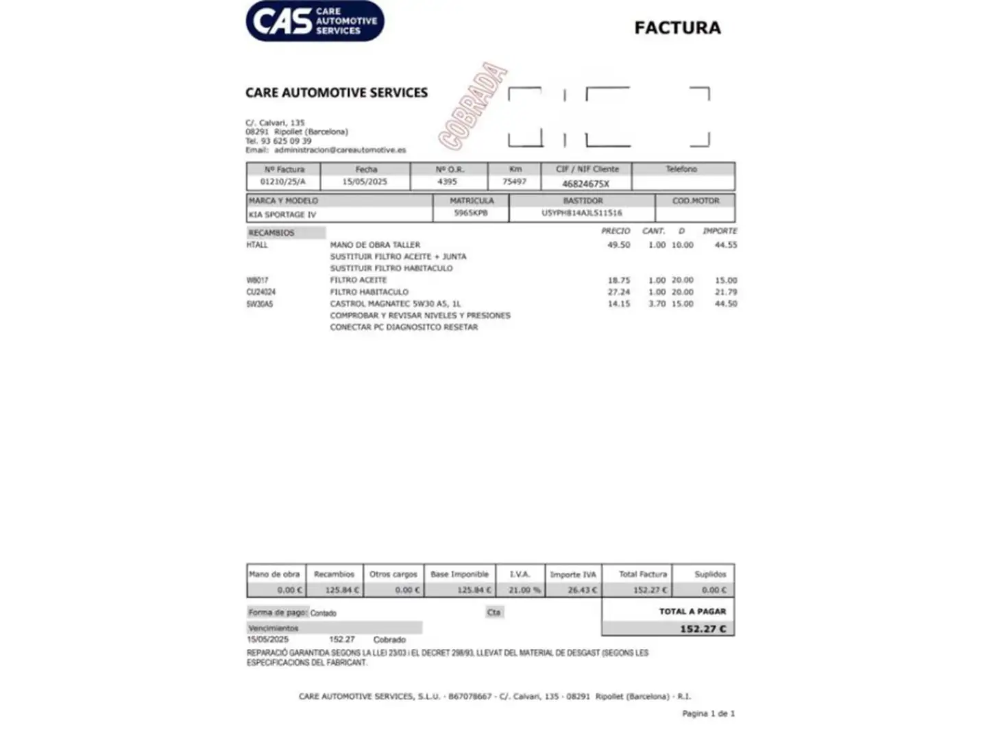 Foto KIA Sportage Kia Sportage 1.6 GDi Concept Plus 4x2 (132 CV)