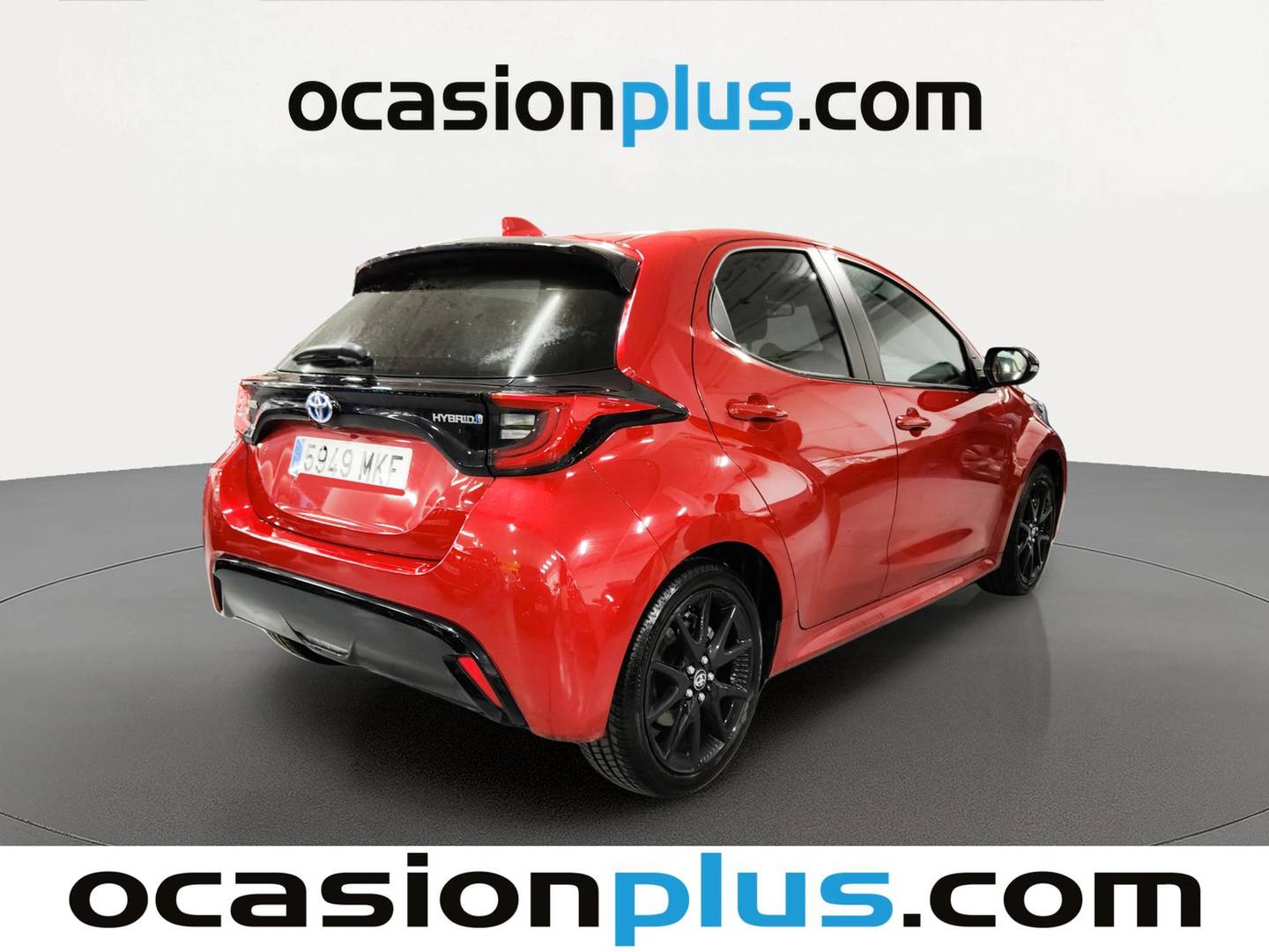 Foto trasera Toyota Yaris Toyota Yaris 1.5 120H Style Plu (116 CV) derecha