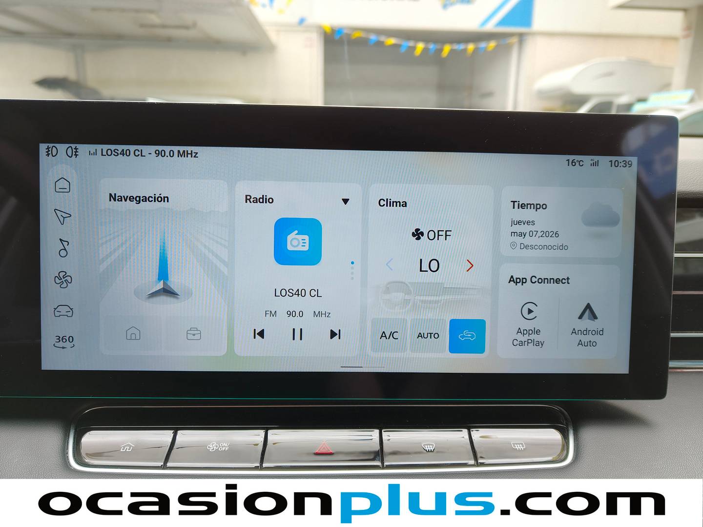Equipamiento del MG HS MG HS 1.5T Luxury DCT (170 CV)
