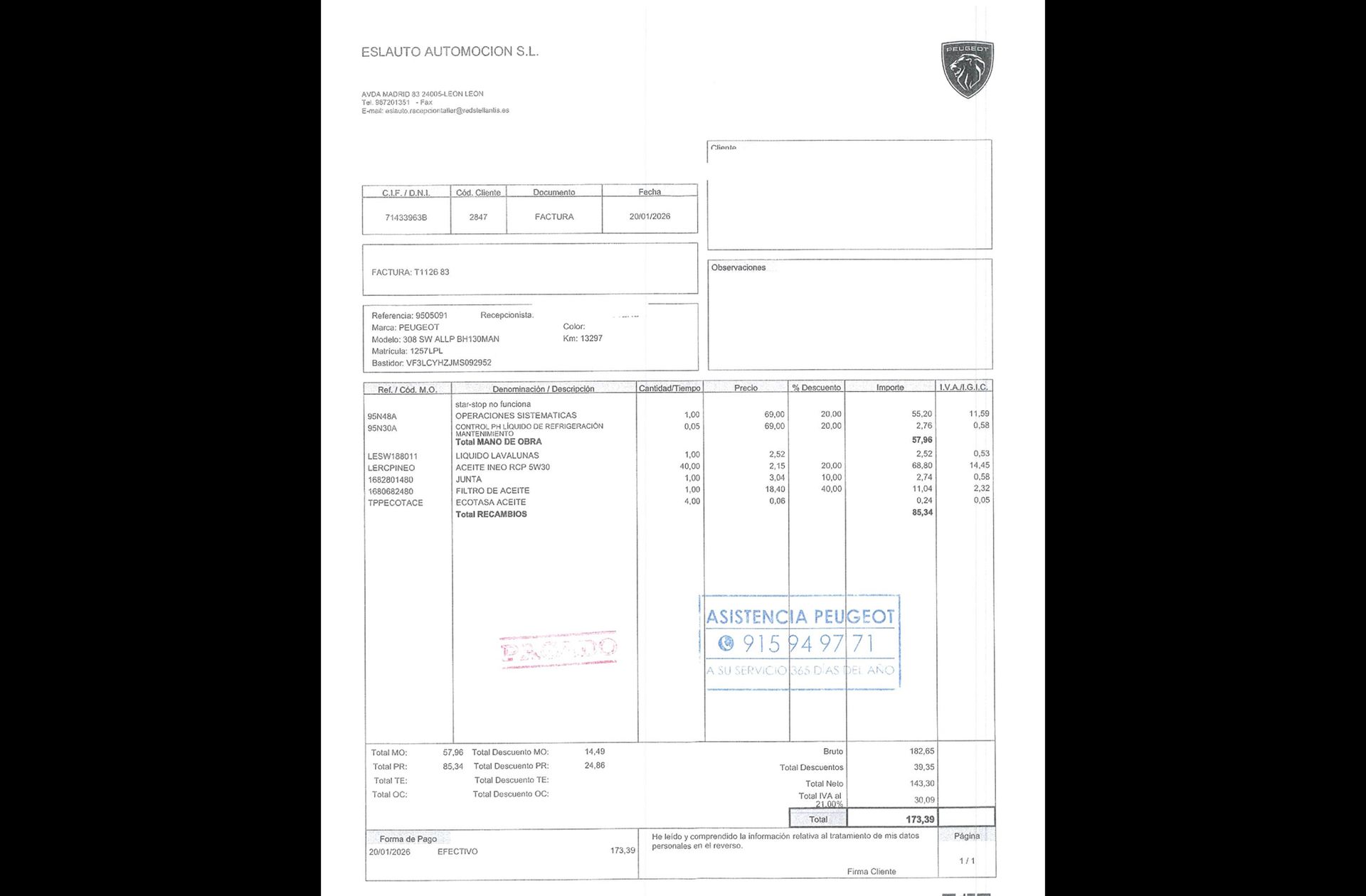Peugeot 308 SW BlueHDi 130 Allure Pack - foto 21