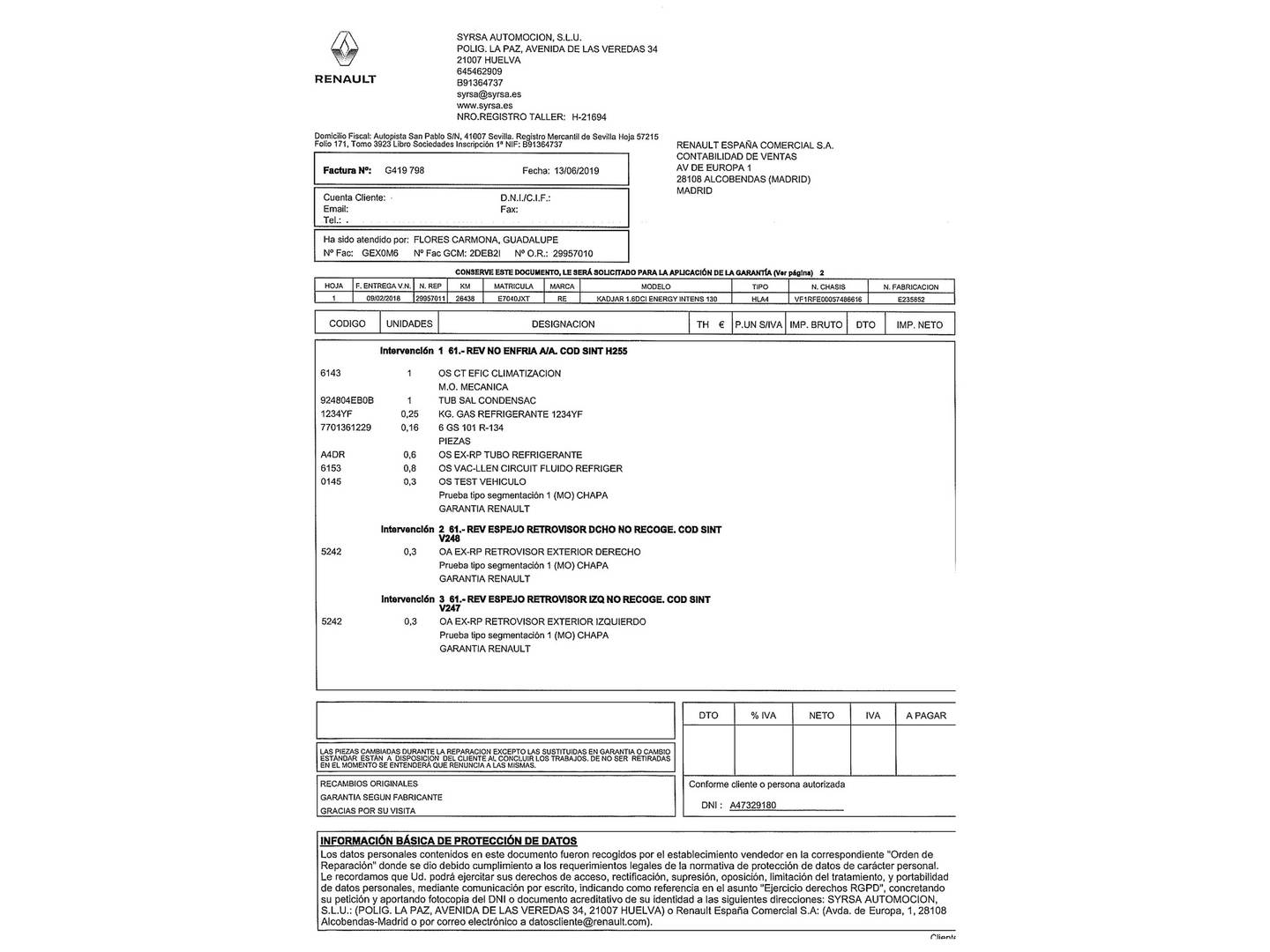 Foto Renault Kadjar Renault Kadjar Intens Energy dCi (130 CV)