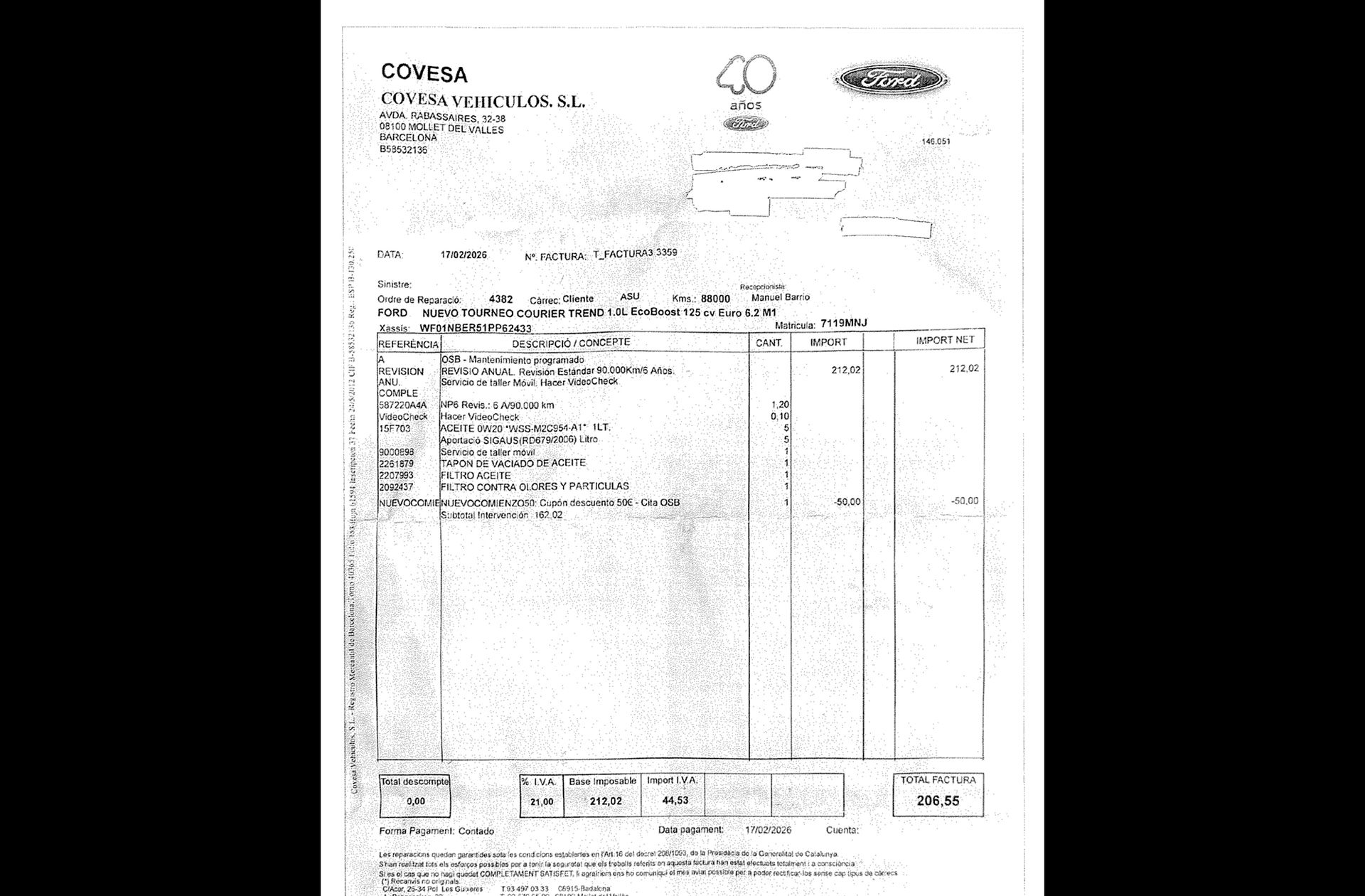 Ford Tourneo Courier 1.0 EcoBoost Trend - foto 18