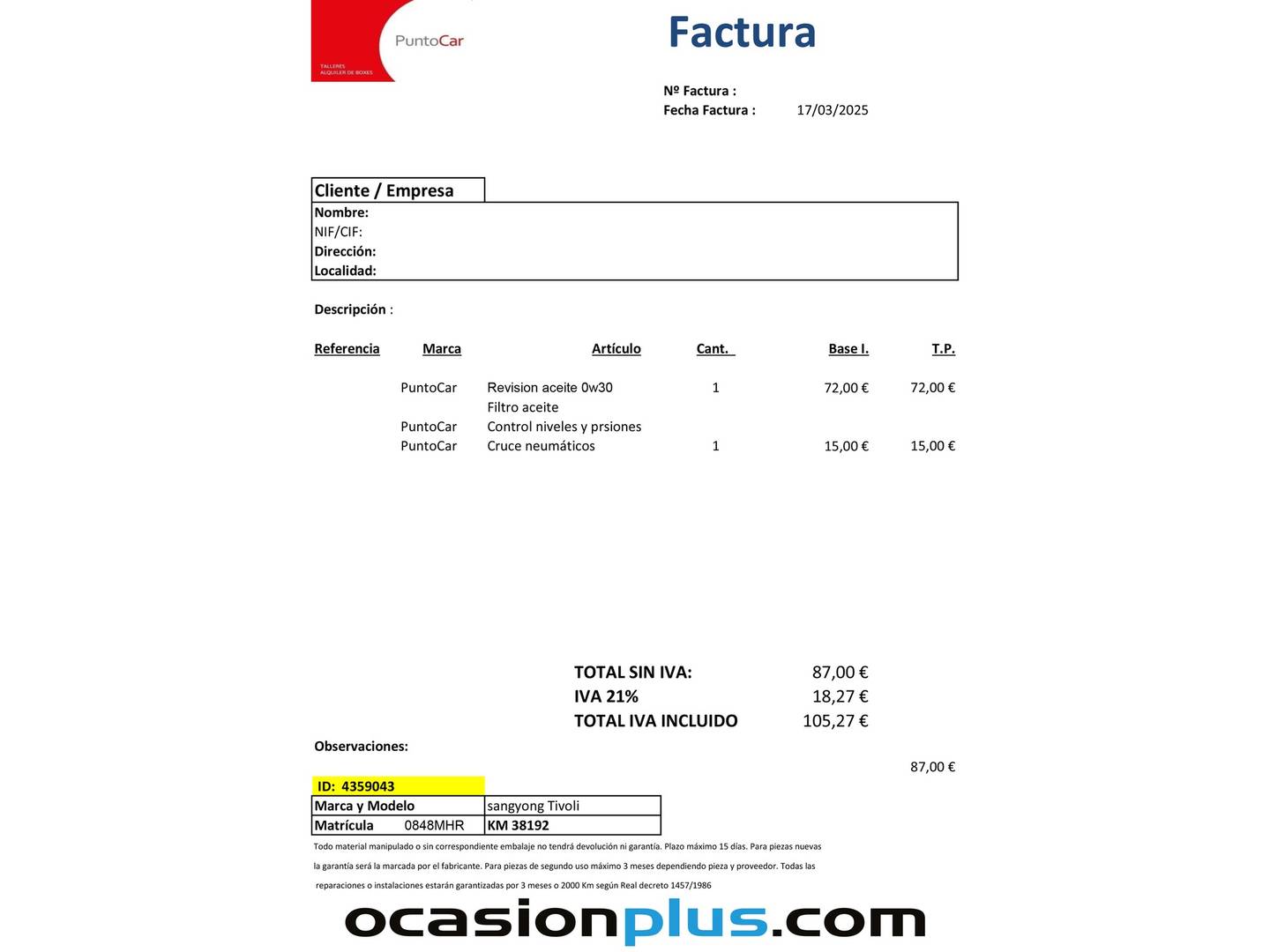Foto SsangYong Tivoli Ssangyong Tivoli G12T Urban Plus (128 CV)