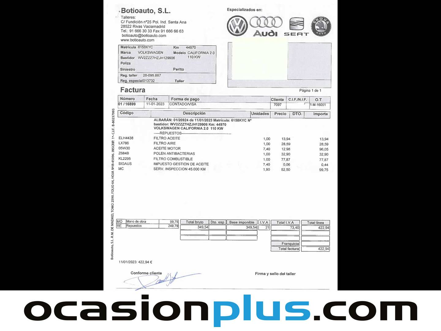 Foto Volkswagen California Volkswagen California Beach 2.0 TDI BMT (150 CV) DSG