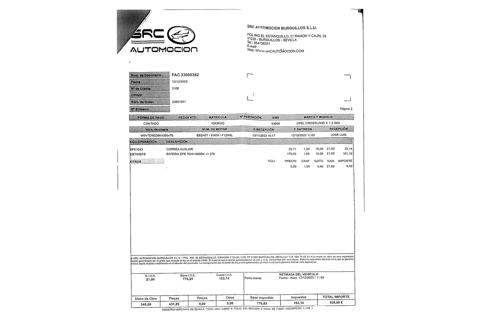Opel Crossland 1.2 Design Line 120 Aniversario - foto 21