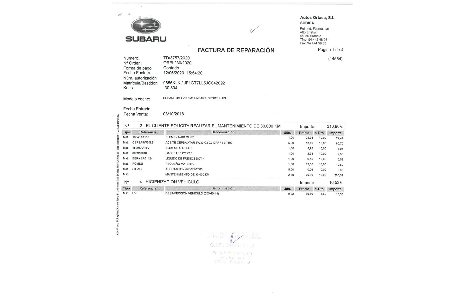 Subaru XV 2.0i Sport Plus CVT Lineartronic - foto 25