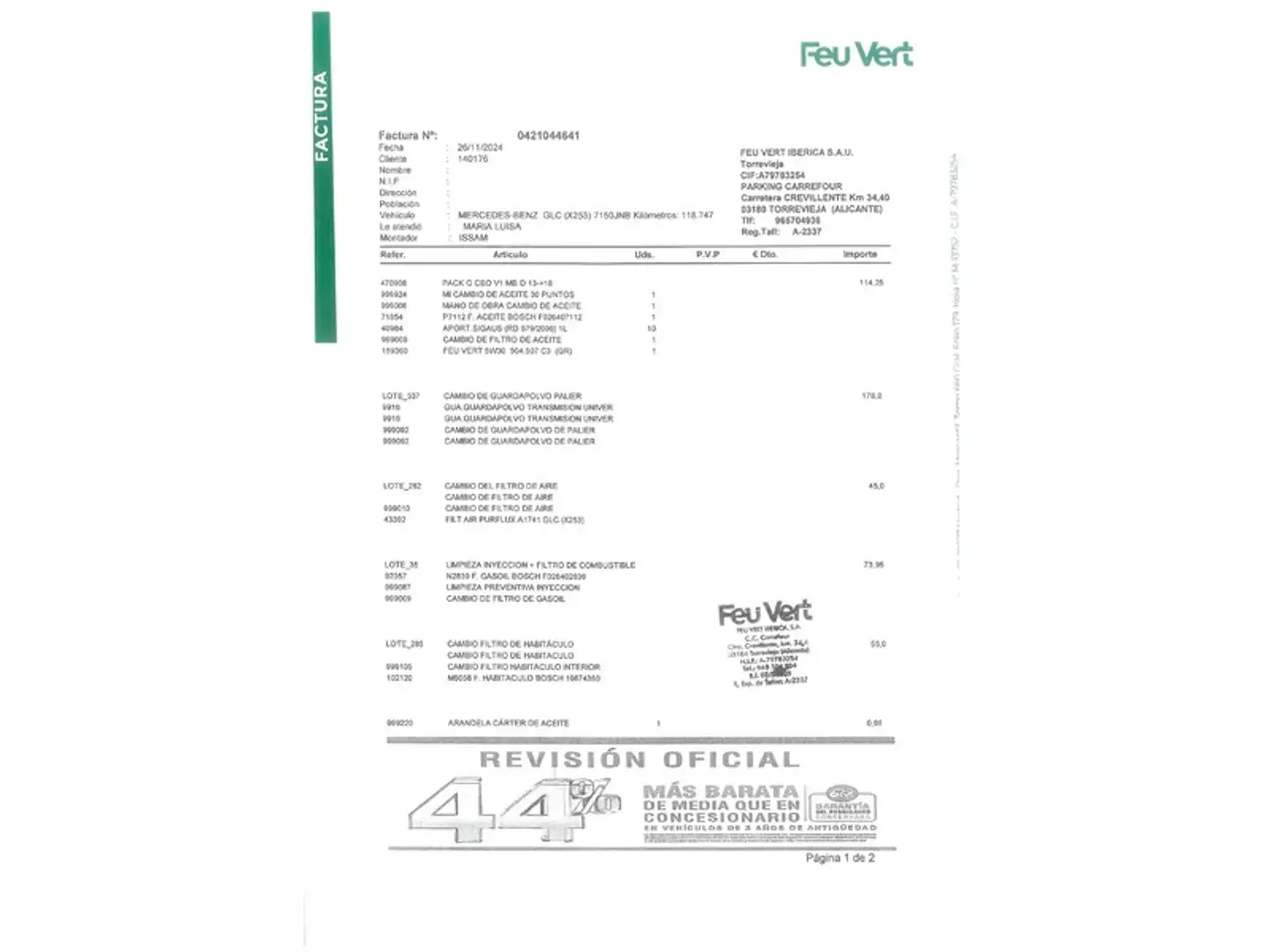 Foto Mercedes Clase GLC Mercedes-Benz GLC GLC 220 d 4Matic (170 CV)