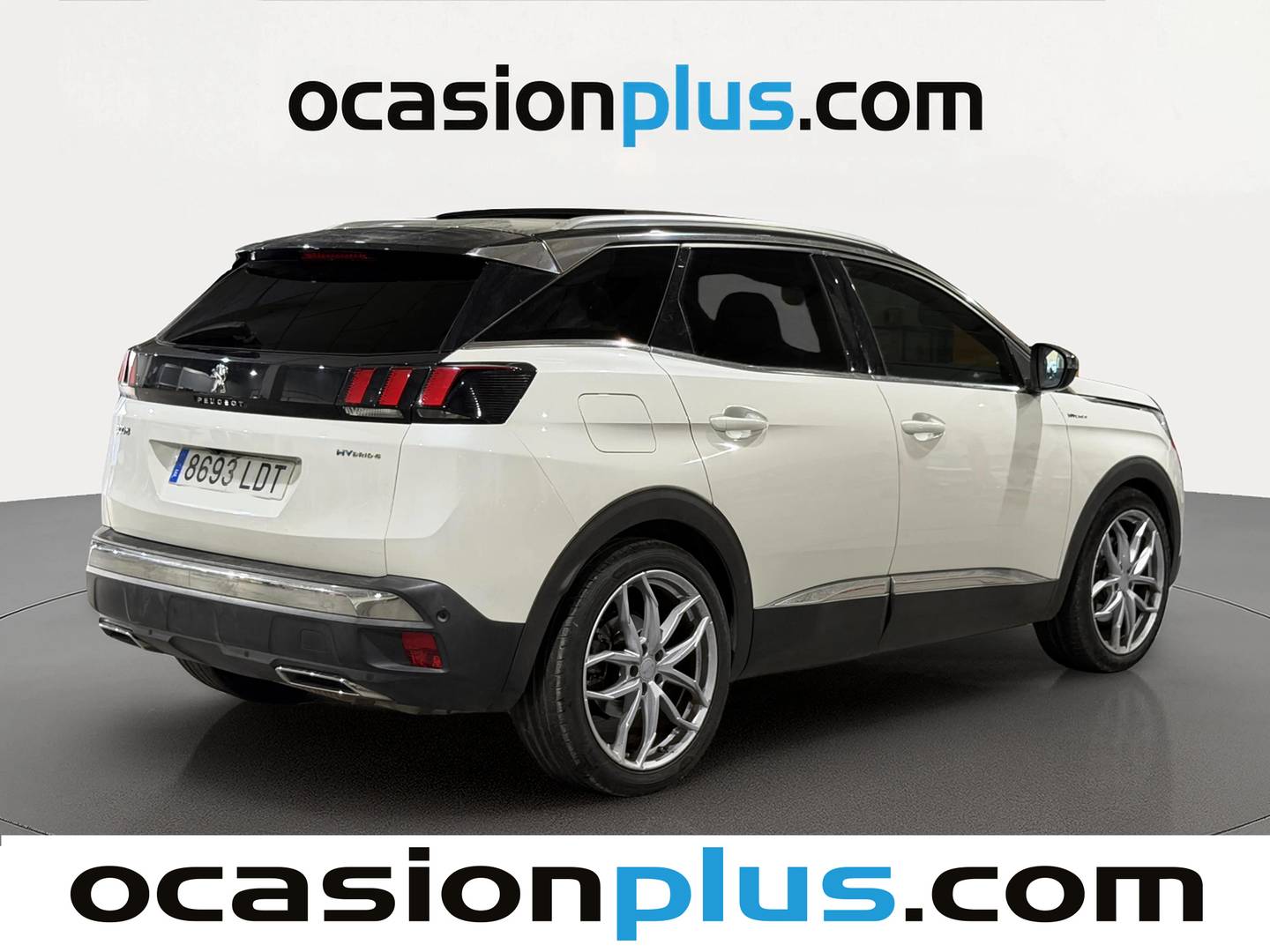 Foto trasera Peugeot 3008 Peugeot 3008 Hybrid 300 GT e-EAT8 (300 CV) derecha