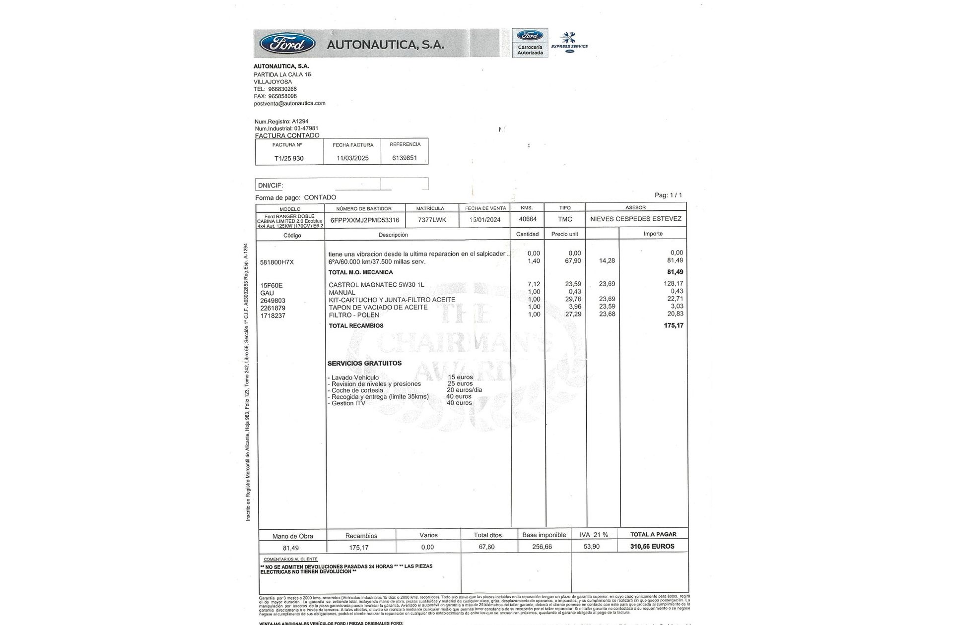 Ford Ranger Pickup 2.0 EcoBlue Doble Cabina Limited 4x4 - foto 24