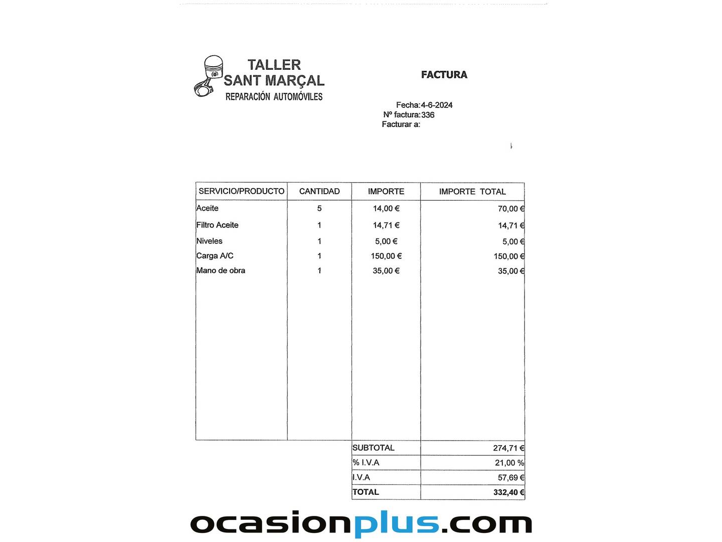 Foto del mantenimiento del Opel Mokka Opel Mokka 1.6 CDTi Excellence 4X2 Auto (136 CV)