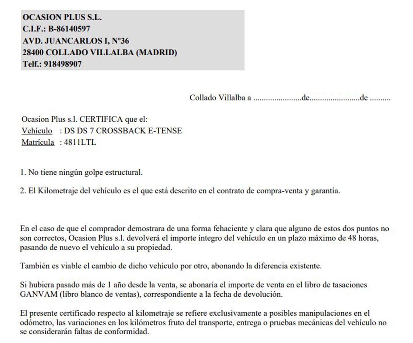 Foto DS DS 7 Crossback E-Tense DS DS7 Crossback E-Tense 225 Performance Line Auto  (225 CV)