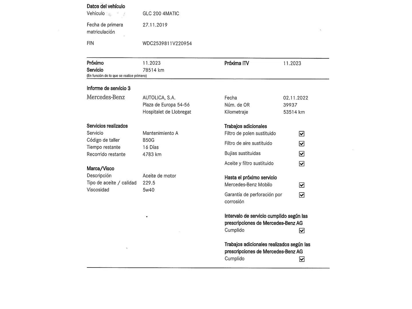Foto Mercedes Clase GLC Mercedes-Benz GLC 200 4Matic (197 CV) Pack AMG