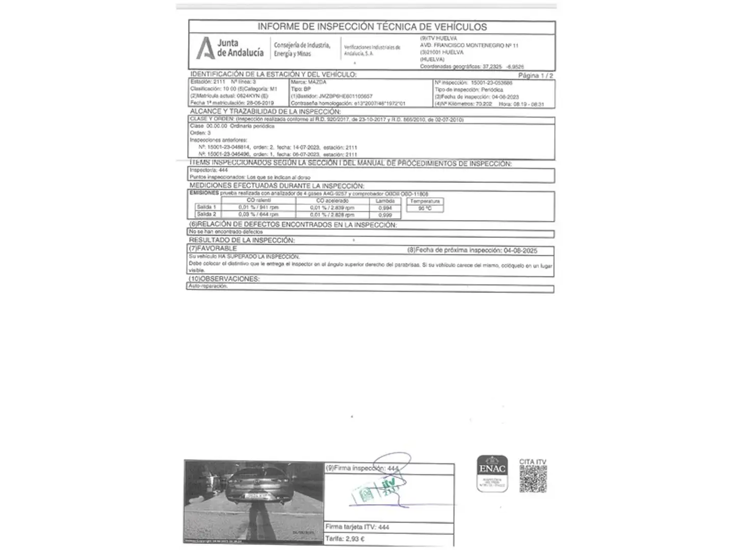 Foto Mazda Mazda3 Mazda Mazda 3 2.0 SKYACTIV-G Zenith (122 CV)