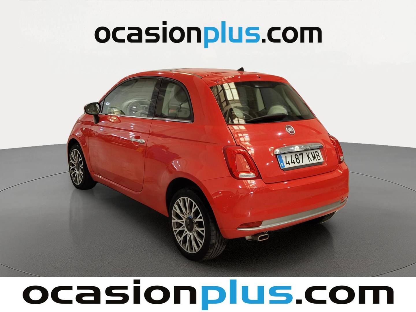 Foto trasera Fiat 500 Fiat 500 1.2 8v Lounge (69 CV) izquierda