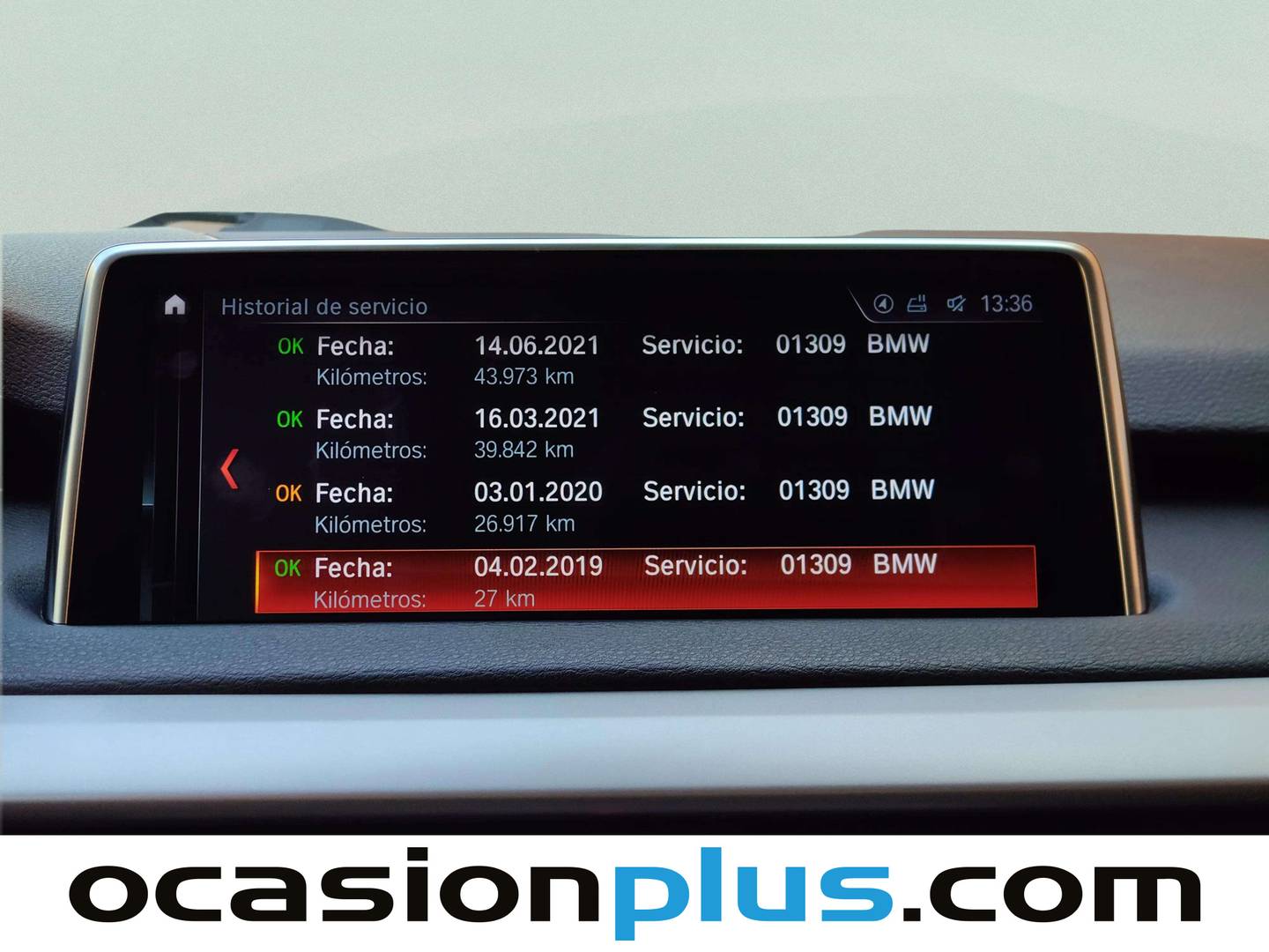 Foto del mantenimiento del BMW X5 BMW X5 xDrive30d (258 CV)