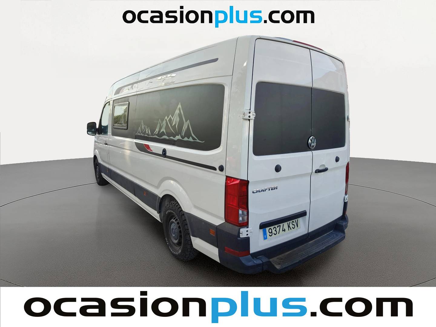 Foto trasera Volkswagen Crafter Volkswagen Crafter 35 Furgón Batalla Larga TA 2.0 TDI (140 CV) 3 Plazas izquierda