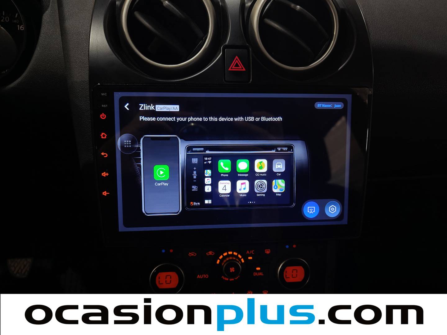 Equipamiento del Nissan QASHQAI Nissan Qashqai 1.6 Acenta 4x2 (115 CV)