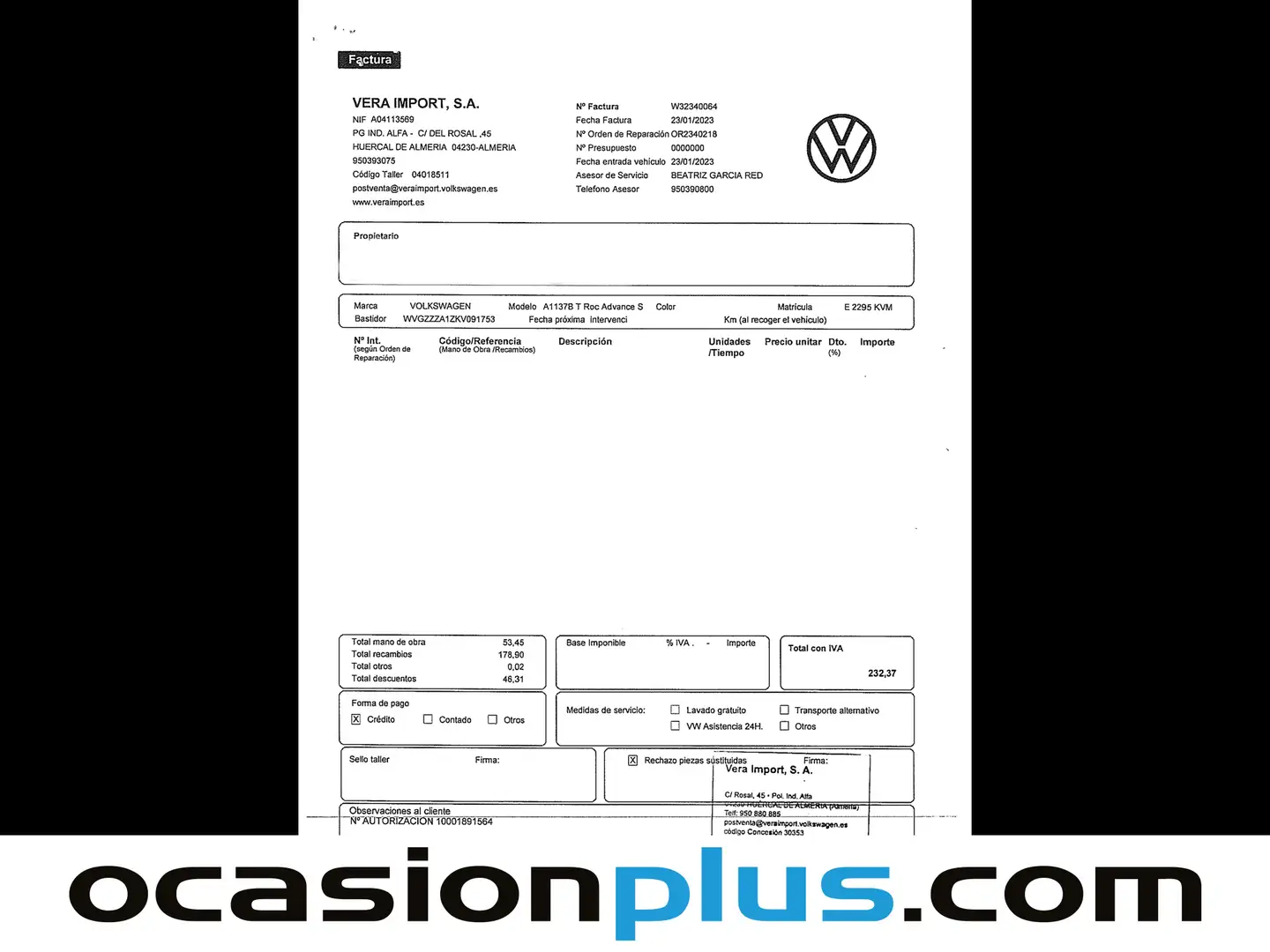 Foto Volkswagen T-Roc Volkswagen T-Roc Advance 1.6 TDI (115 CV)