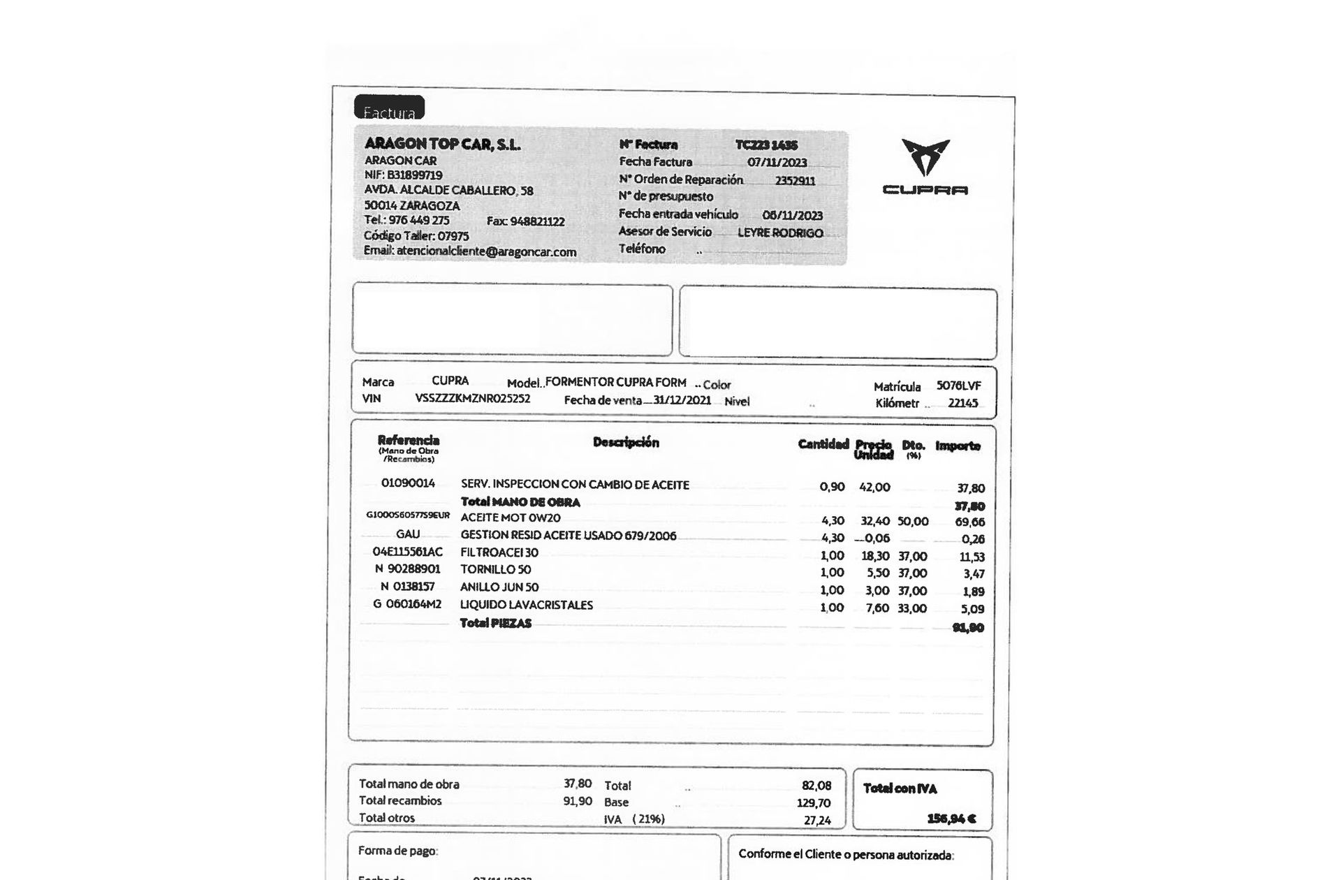 Cupra Formentor 1.5 TSI - foto 20
