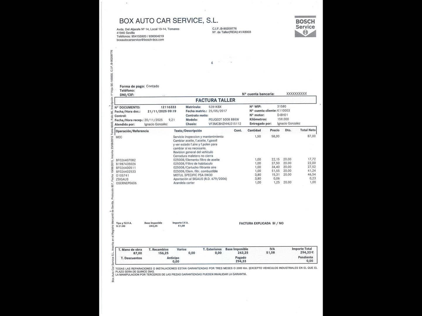 Foto Peugeot 5008 Peugeot 5008 1.6L BlueHDi S&S GT-Line (120 CV) 7 Plazas