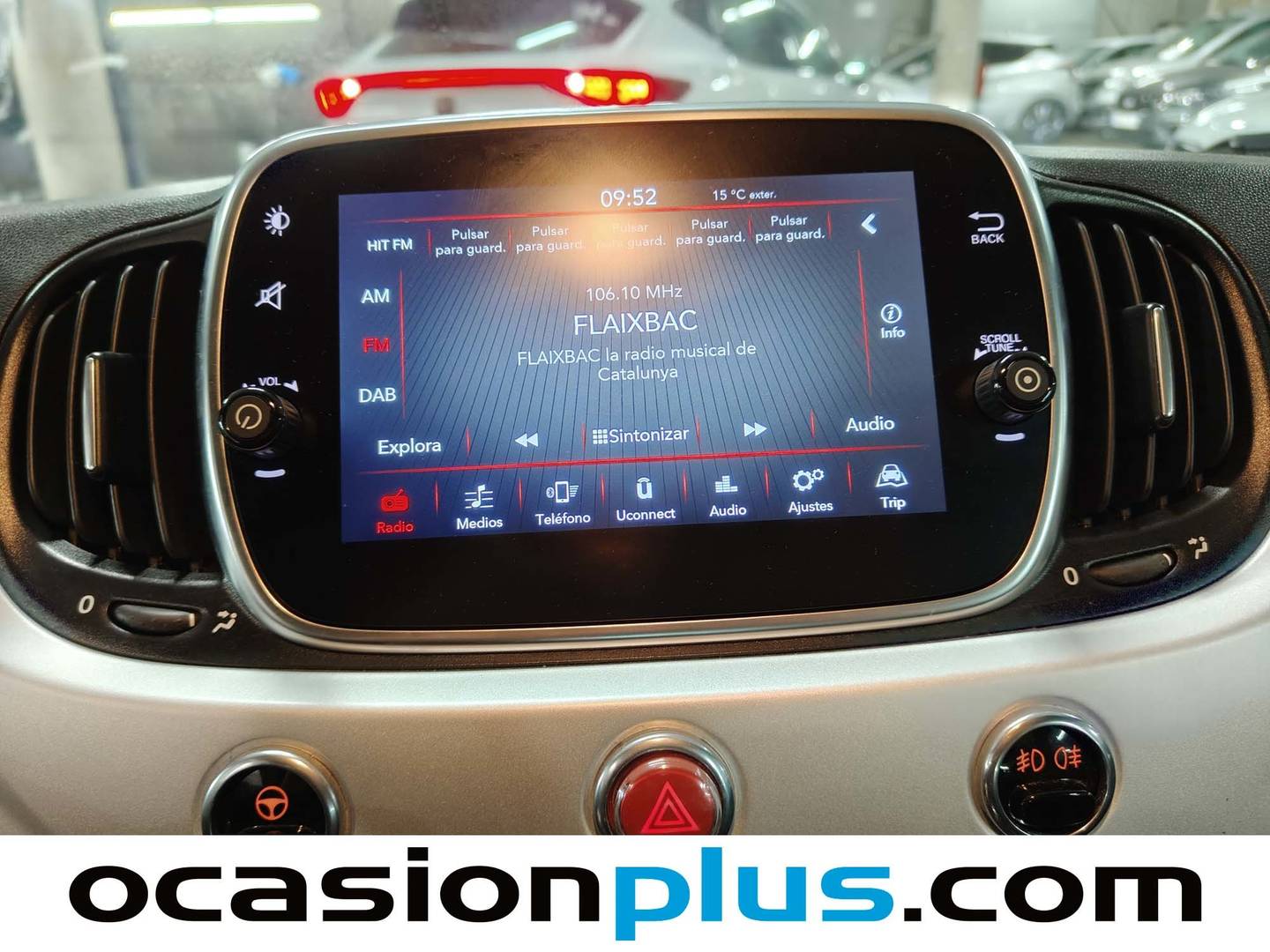 Equipamiento del Fiat 500 Fiat 500 1.0 Hybrid Connect (70 CV)