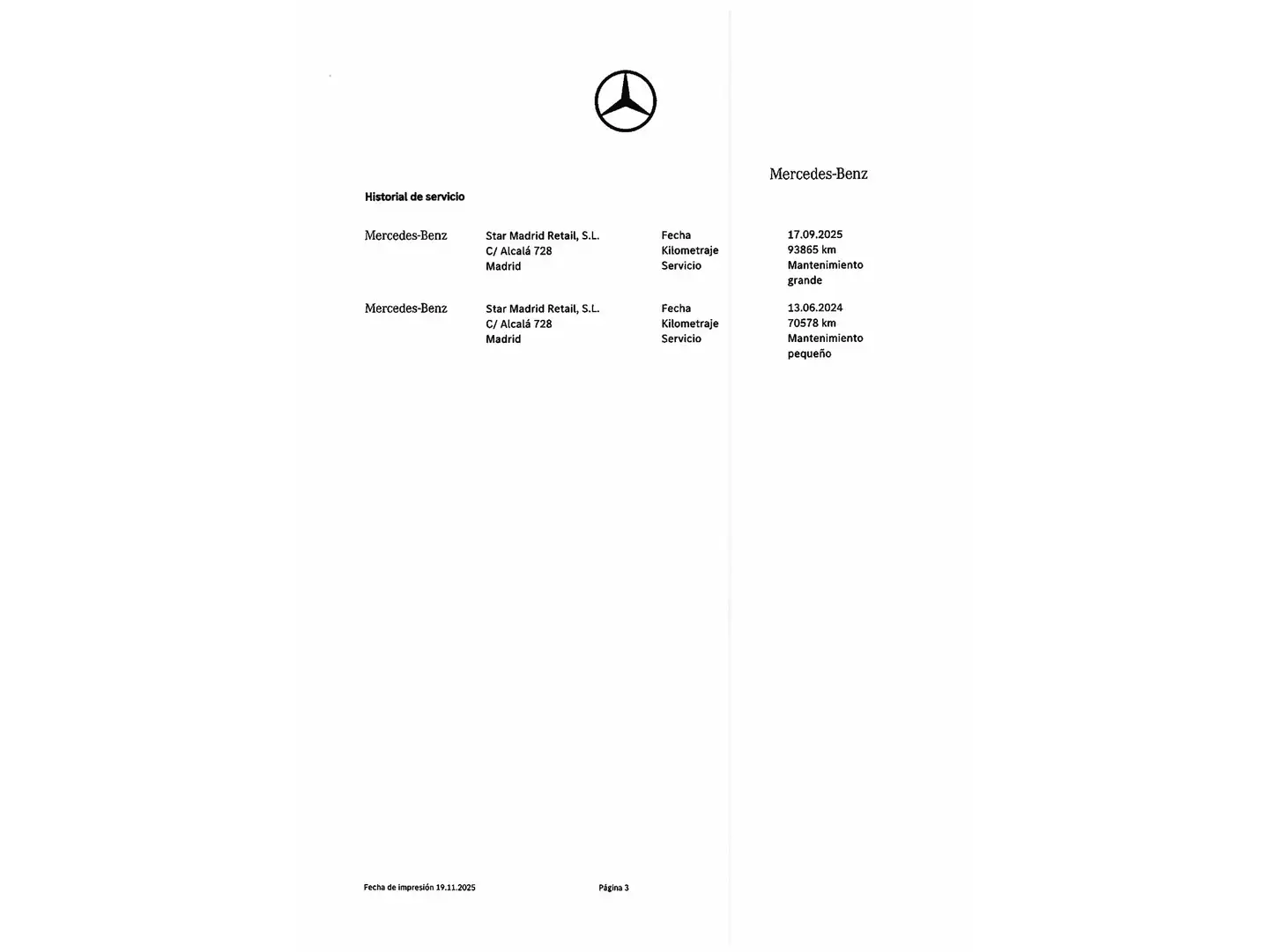 Foto Mercedes Clase V Mercedes-Benz Clase V V 250 d Avantgarde Largo (190 CV) 7 Plazas