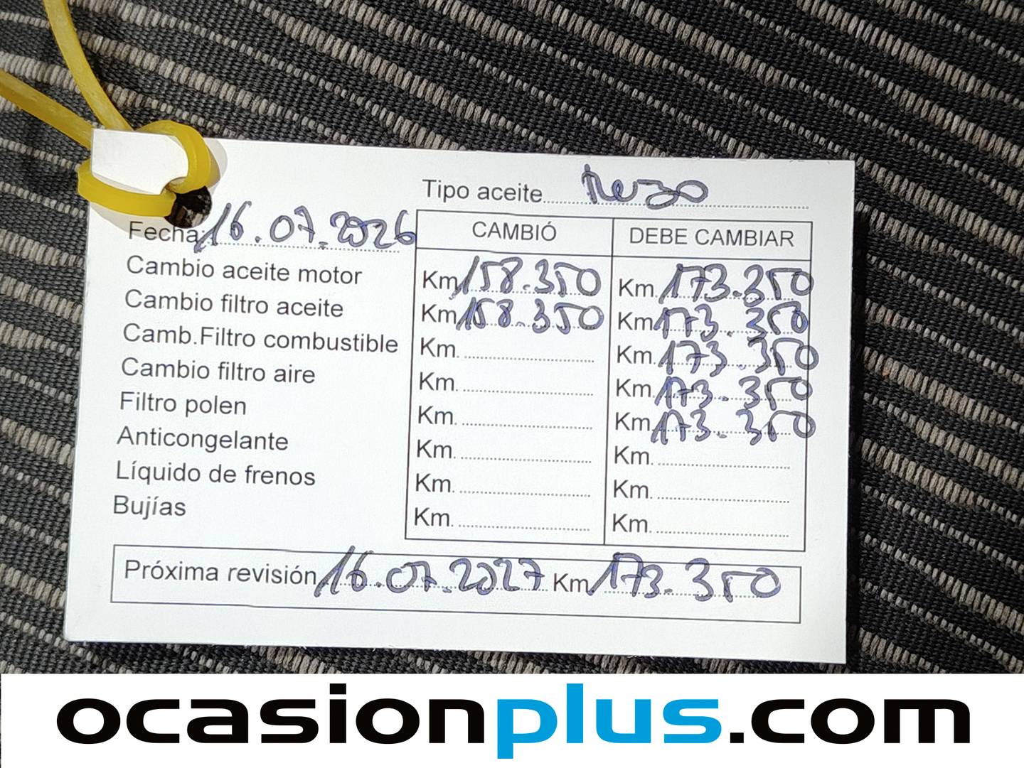 Foto del mantenimiento del Opel Mokka Opel Mokka 1.4 Turbo S&S Selective 4x2 (140 CV)