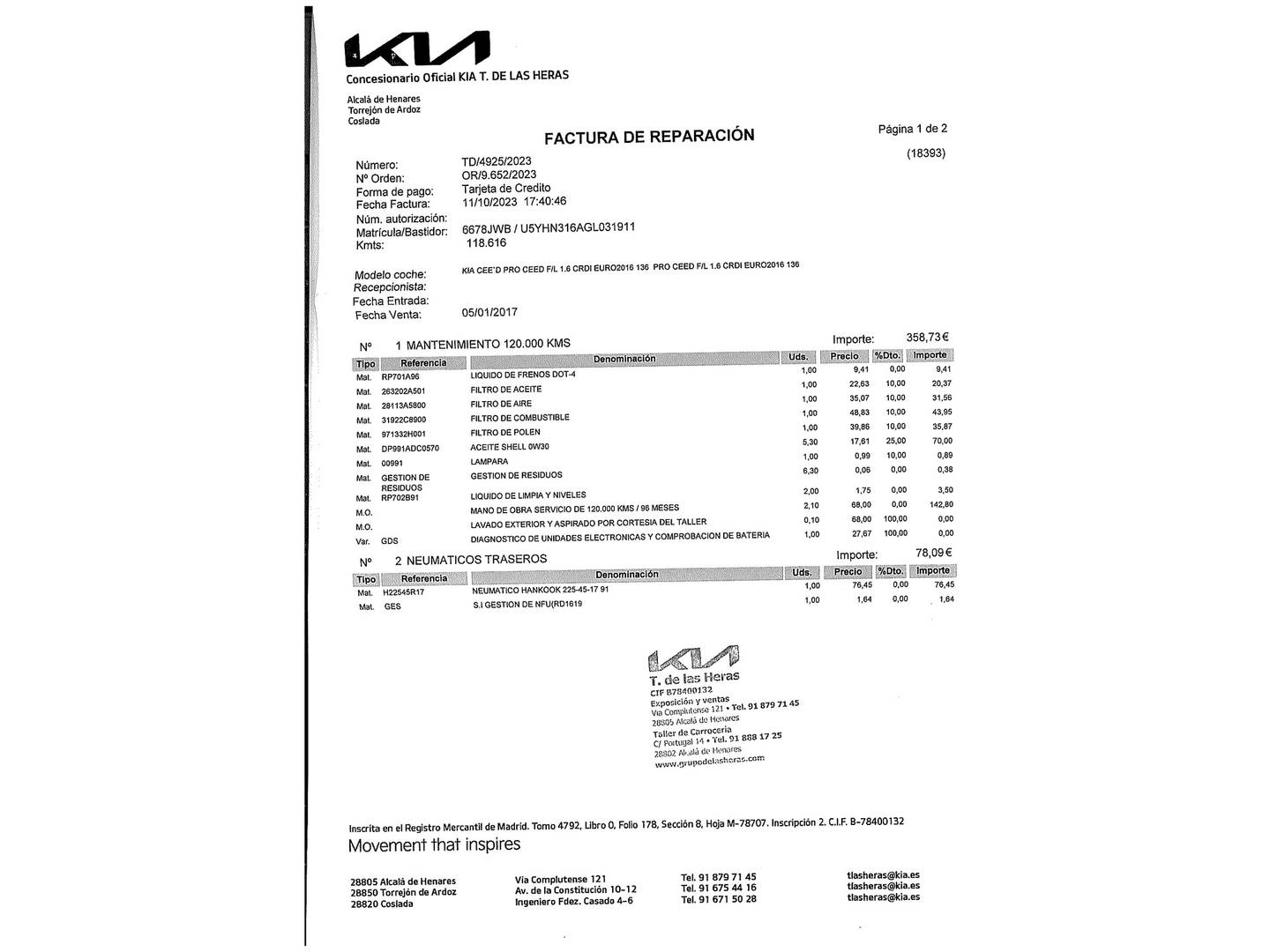 Foto KIA ProCeed Kia ProCeed 1.6 CRDi VGT Eco-Dynamics x-Tech16 (136 CV)