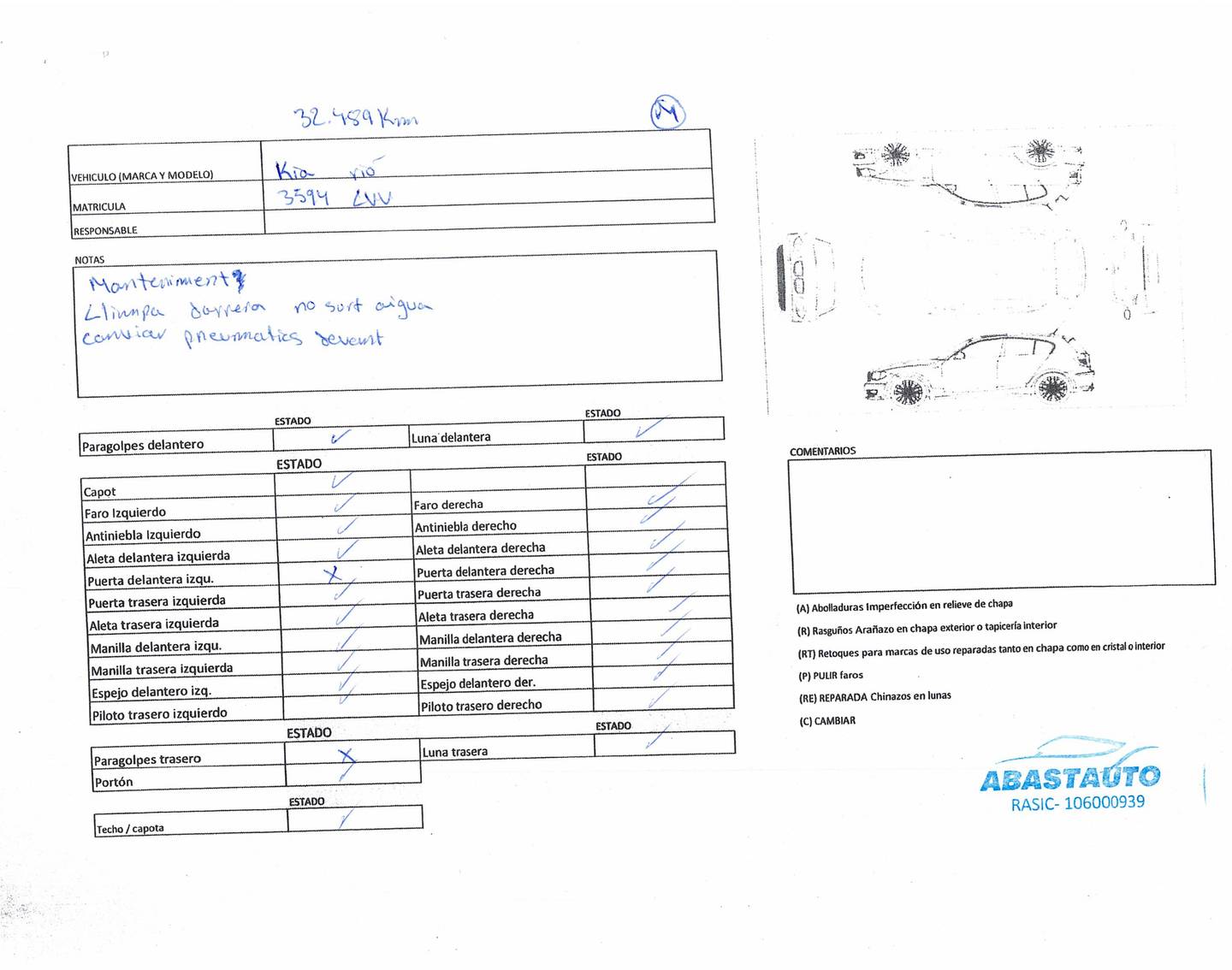 KIA Rio KIA Rio 1.2 DPi GT Line (84 CV) gasolina