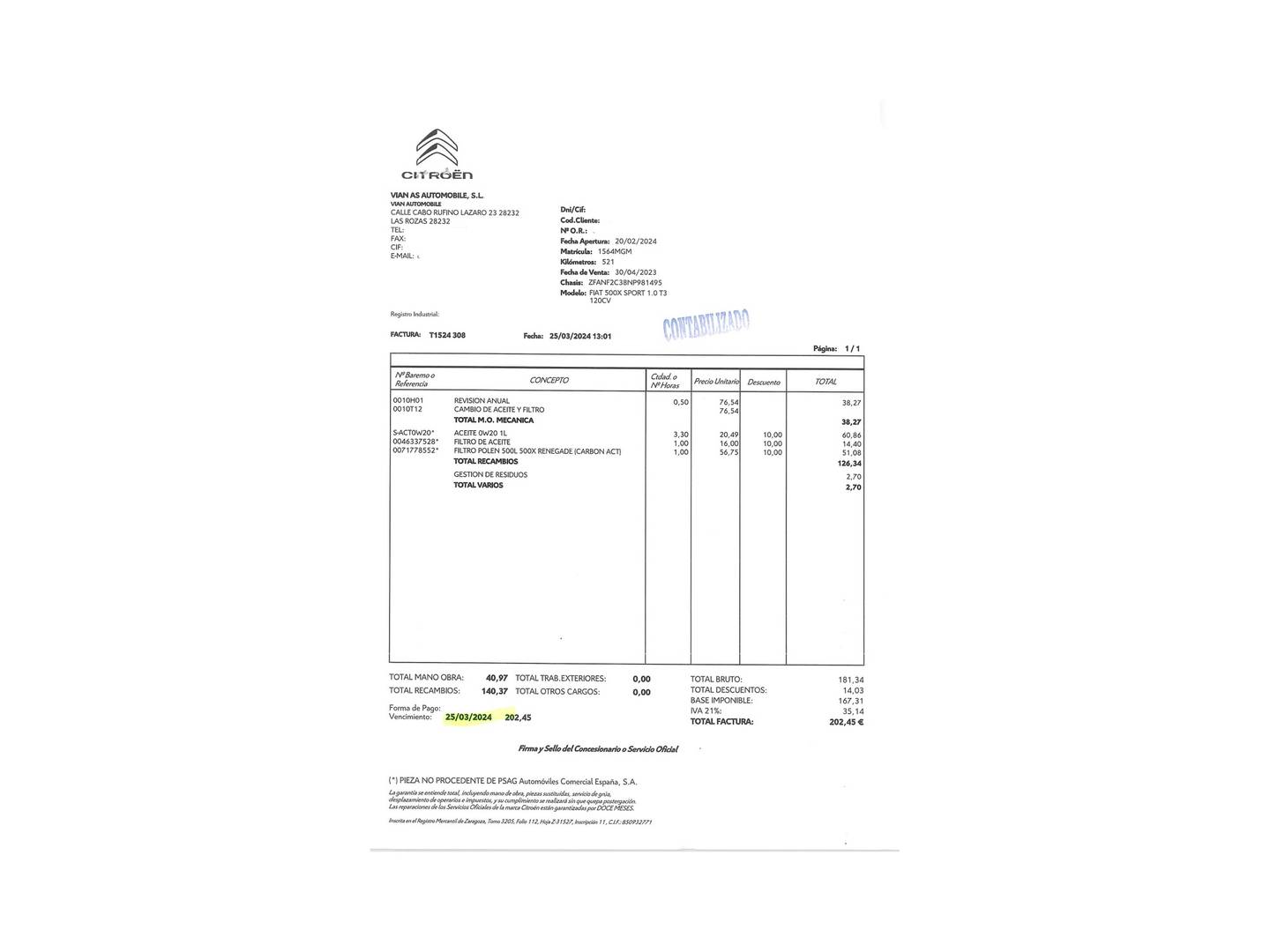 Foto Fiat 500X Fiat 500X 1.0 Firefly T3 Sport (120 CV)