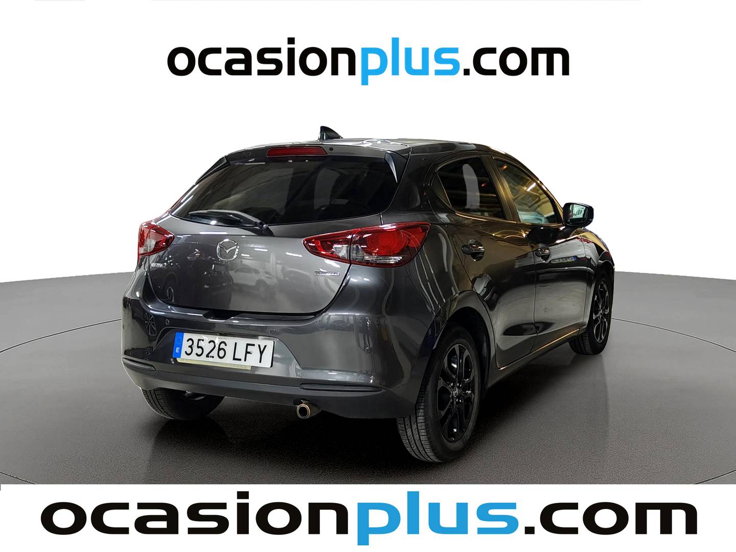 Foto trasera Mazda Mazda2 Mazda Mazda 2 1.5 GE Zenith Navy Auto (90 CV) derecha