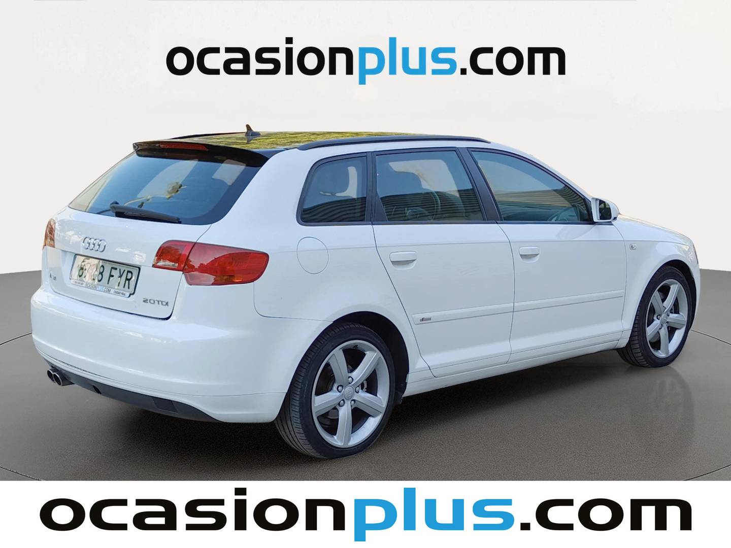 Foto trasera Audi A3 Audi A3 Sportback Ambition 2.0 TDI DPF (170 CV) S tronic Pack S-Line derecha