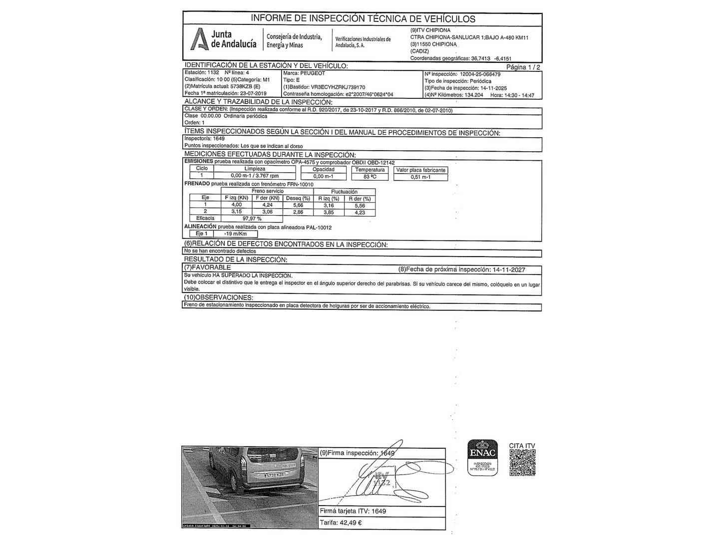 Peugeot Rifter Peugeot Rifter BlueHDi 130 Allure Standard EAT8 (130 CV) de segunda mano