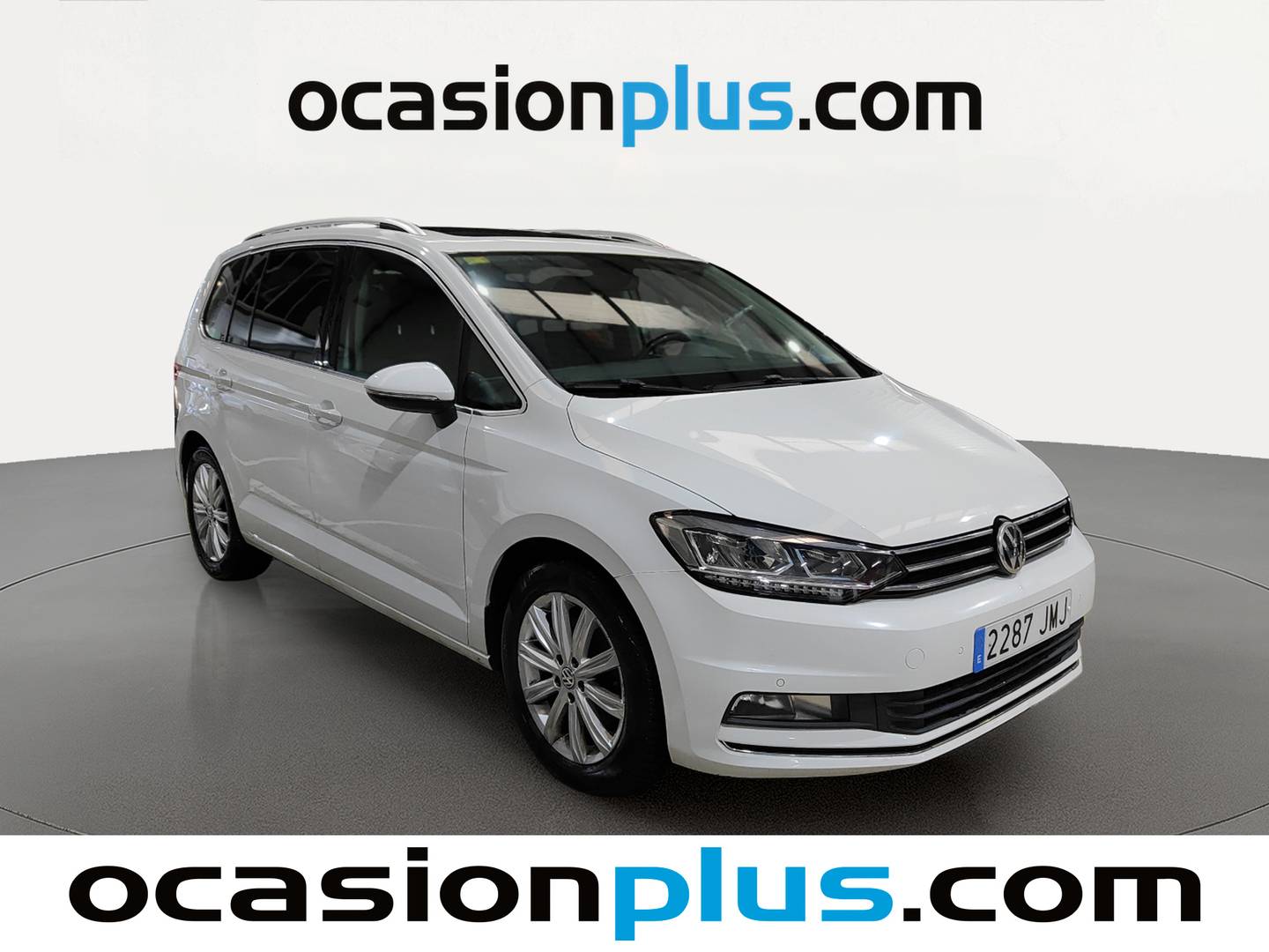 Foto delantera Volkswagen Touran Volkswagen Touran Sport 2.0 TDI BMT (150 CV) 7 PLAZAS derecha