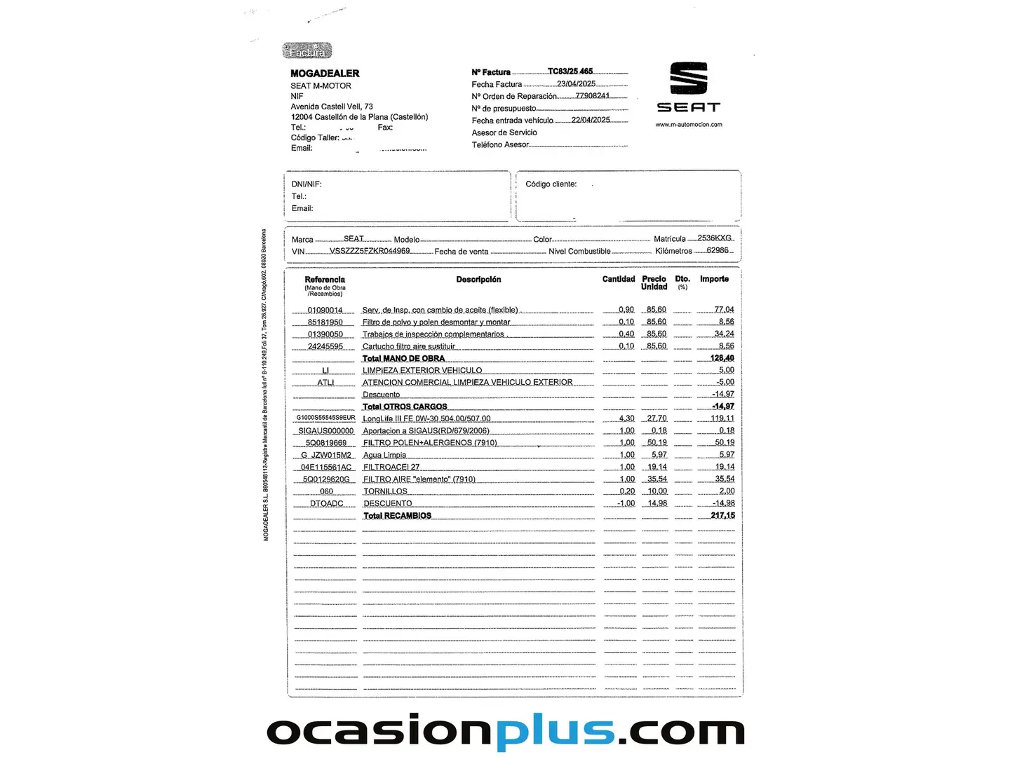 Foto Seat León SEAT León ST 1.5 EcoTSI S&S FR DSG (150 CV)